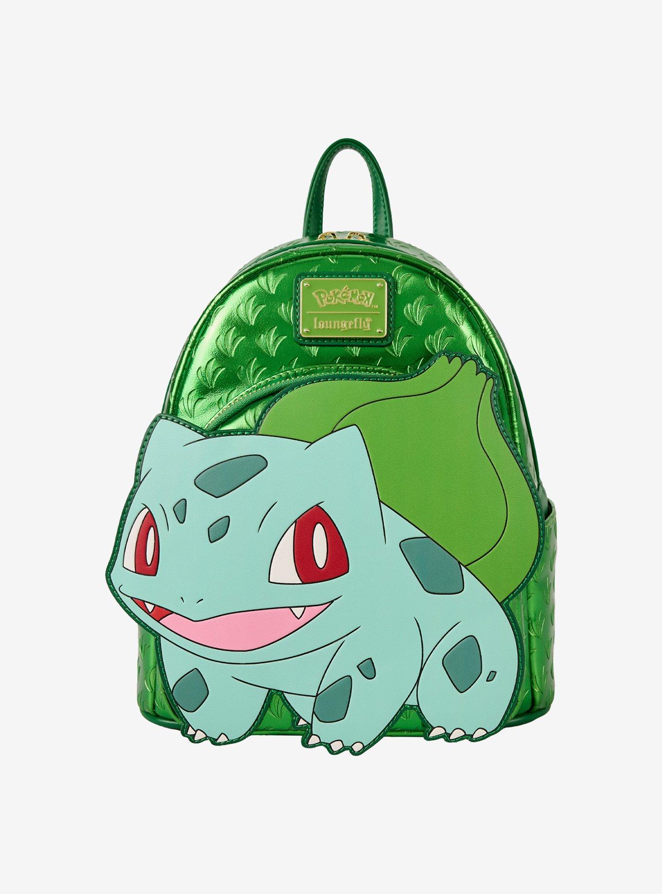 Loungefly Pok&eacute;mon Bulbasaur Metallic Mini Backpack, , hi-res