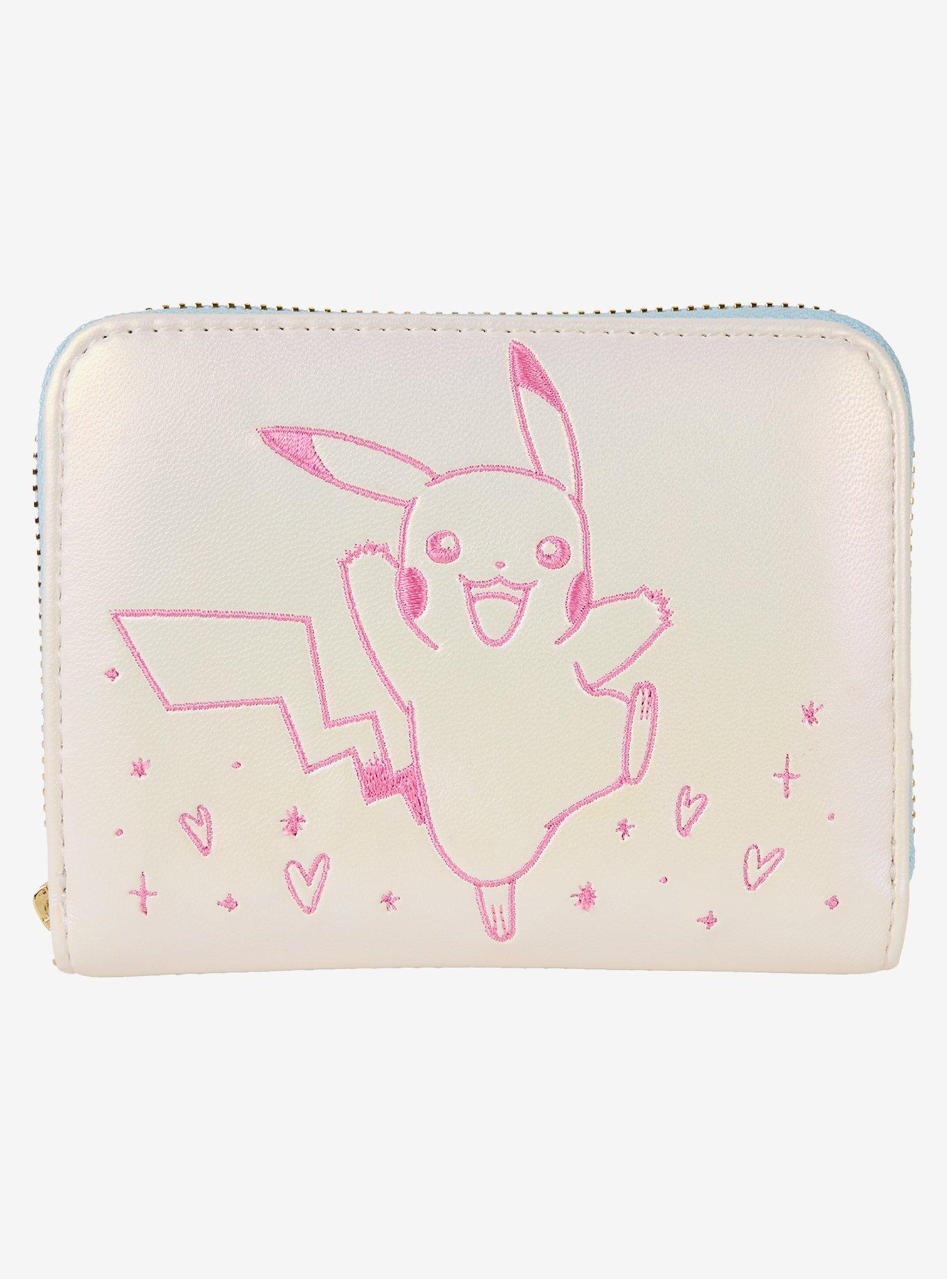 Loungefly Pok&eacute;mon Pikachu Iridescent Small Zip Wallet, , hi-res