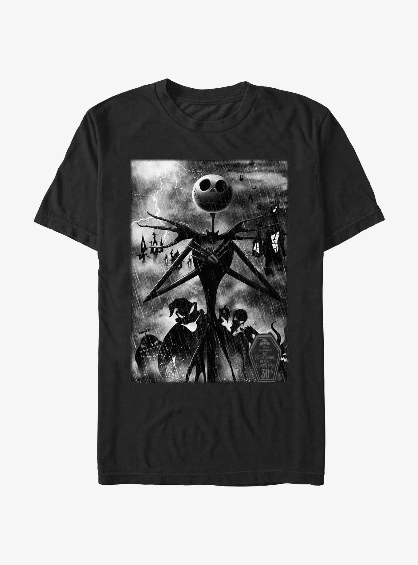 Disney The Nightmare Before Christmas Nightmarish T-Shirt, BLACK, hi-res