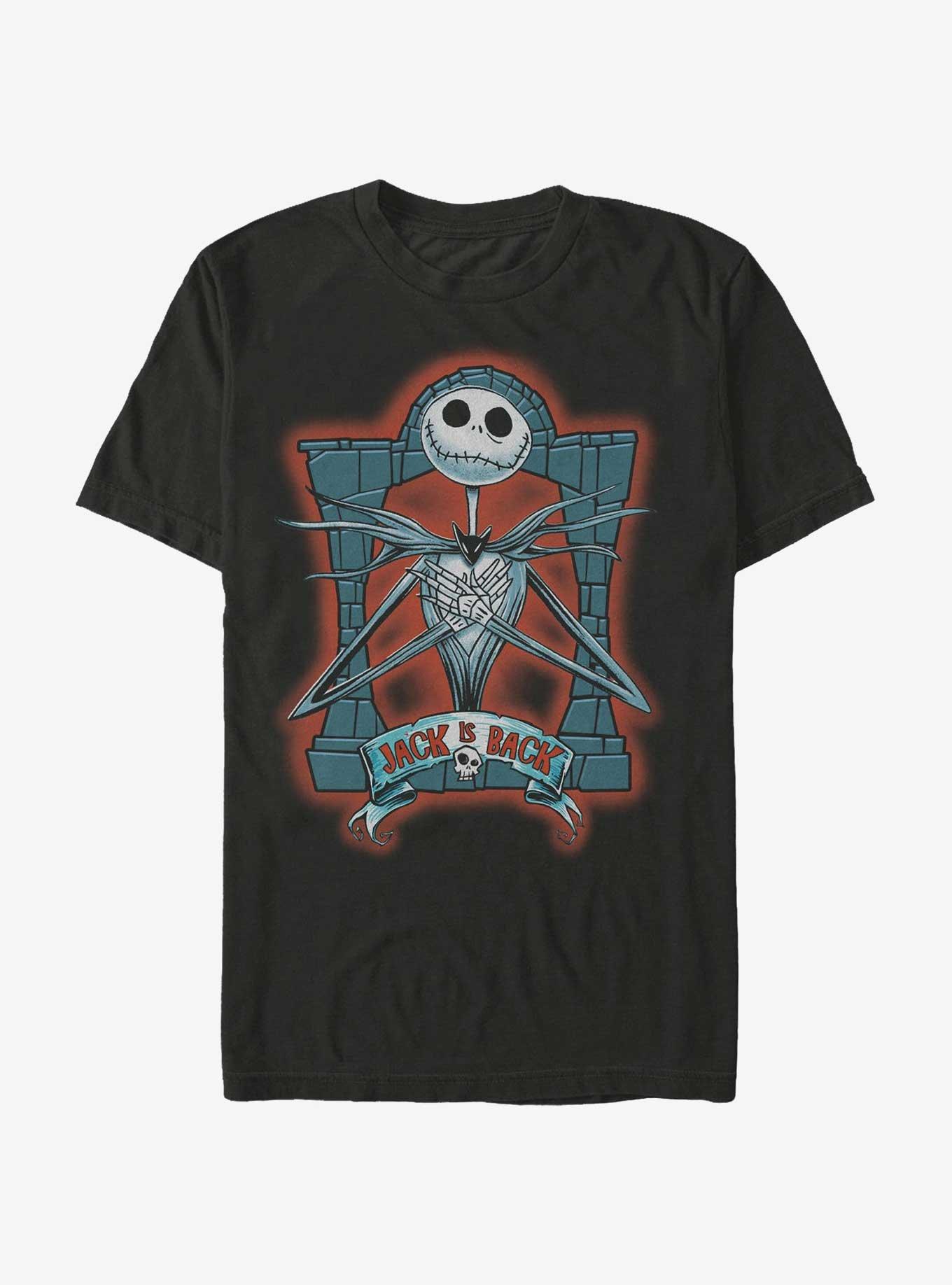 Disney The Nightmare Before Christmas Jack In The Crypt T-Shirt, , hi-res