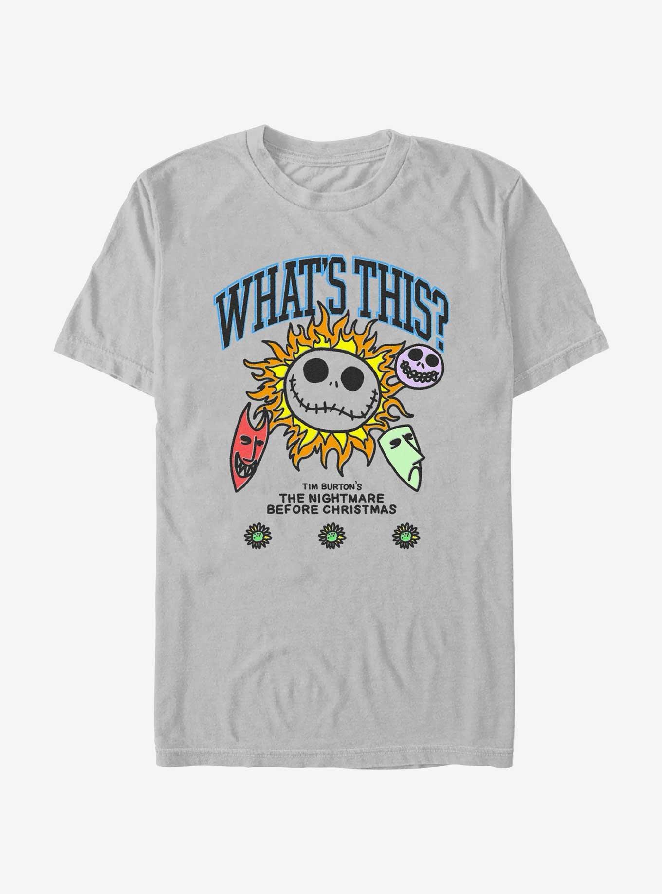 Disney The Nightmare Before Christmas What's this T-Shirt, SILVER, hi-res