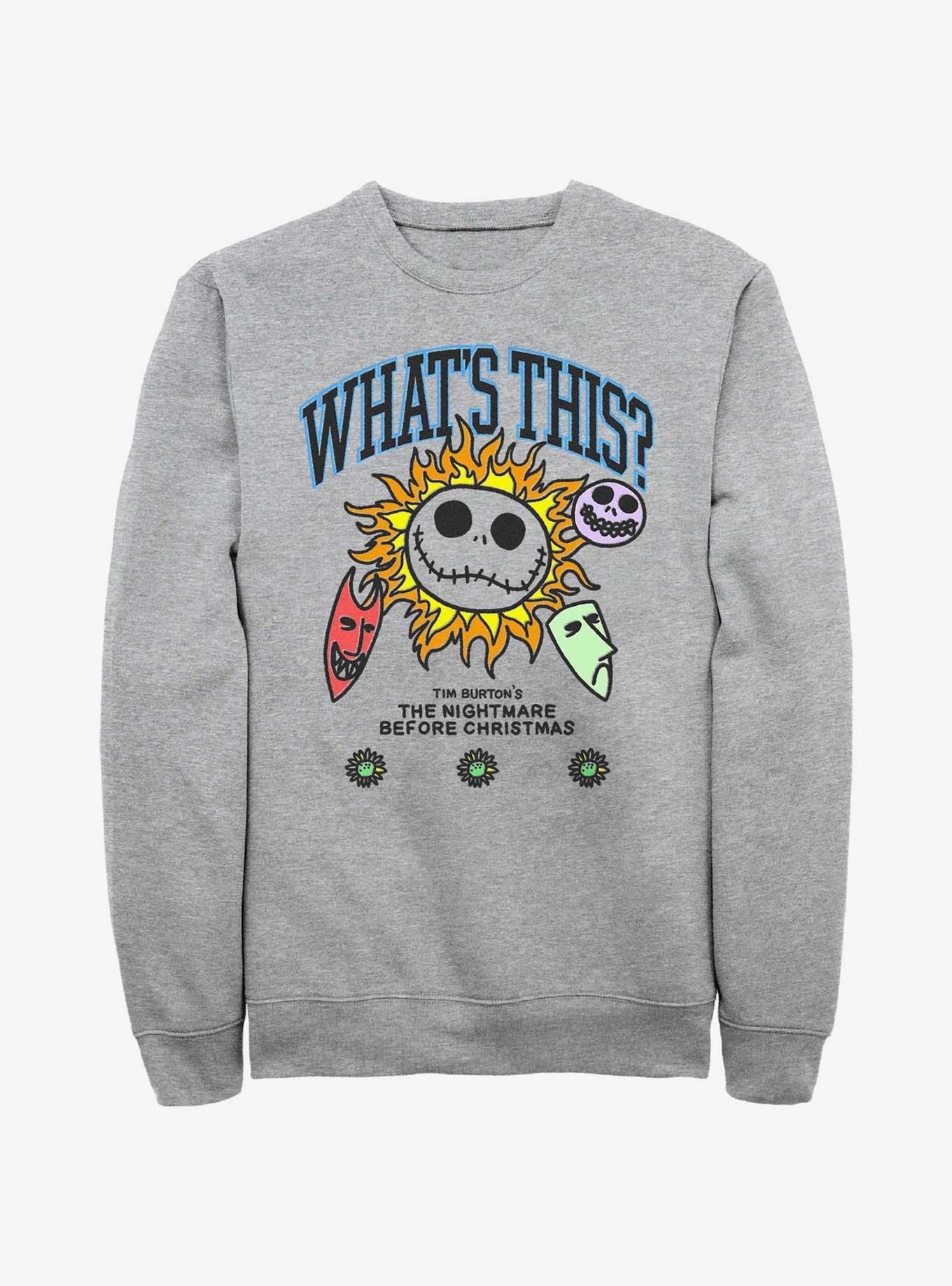 Disney The Nightmare Before Christmas What's this Sweatshirt, , hi-res