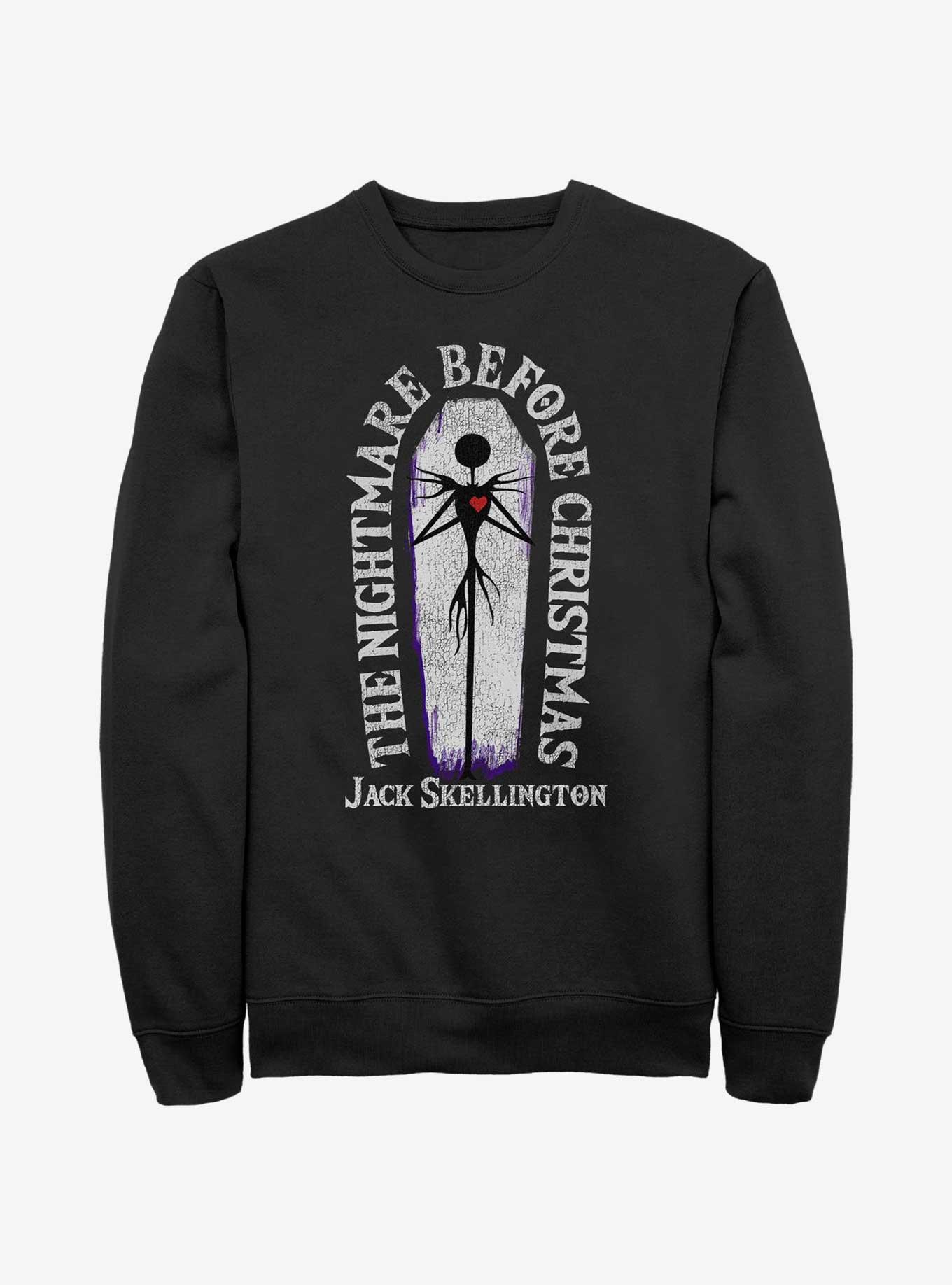 Disney The Nightmare Before Christmas Nightmare Coffin Sweatshirt, , hi-res