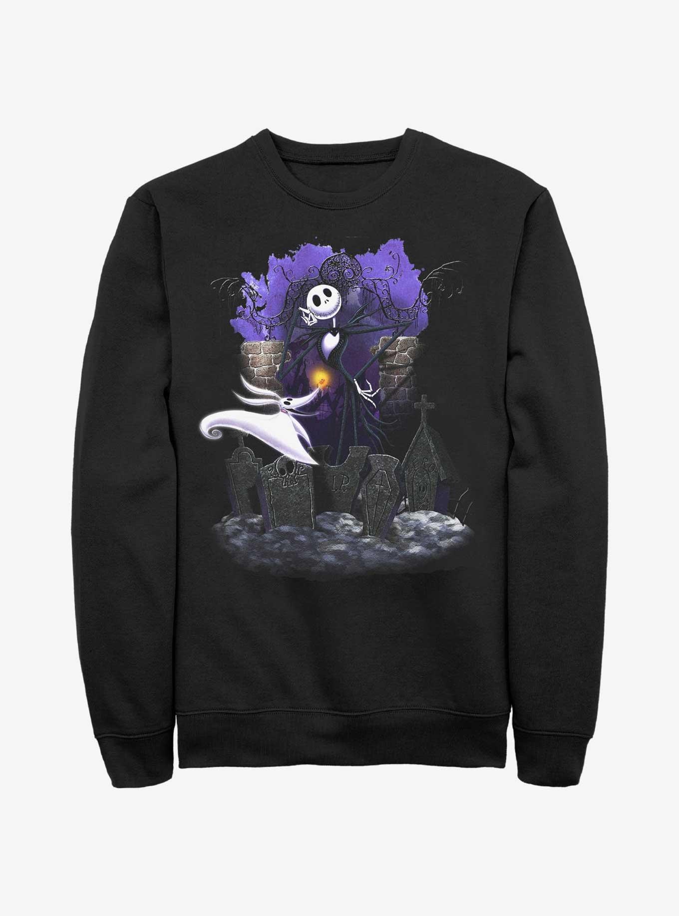 Disney The Nightmare Before Christmas Graveyard Buddies Sweatshirt, , hi-res