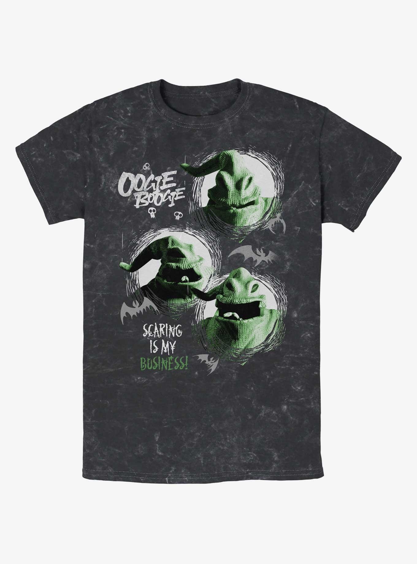 Disney The Nightmare Before Christmas Oogie Boogie My Business Mineral Wash T-Shirt