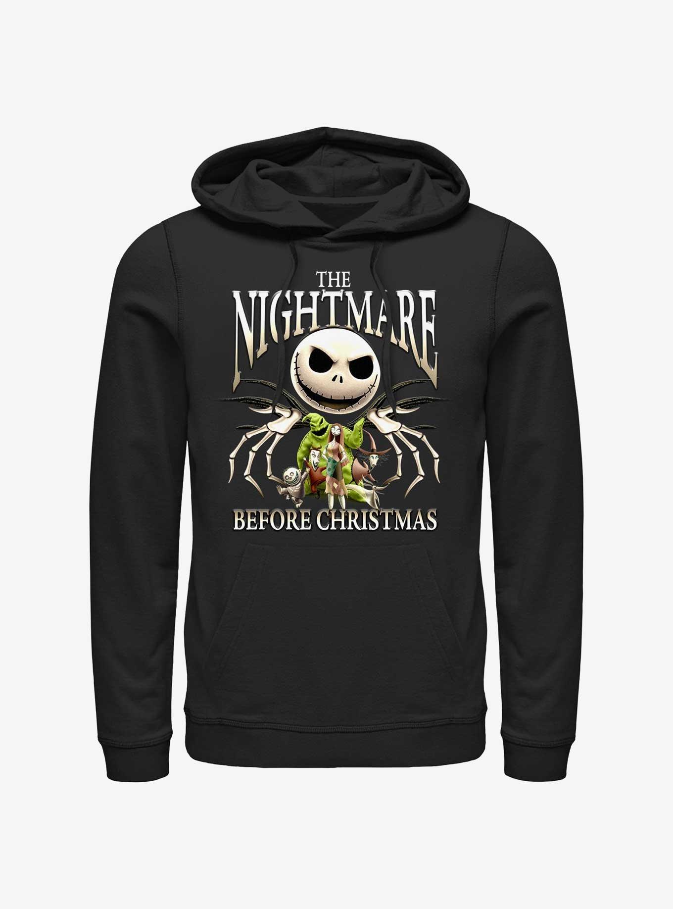 Disney The Nightmare Before Christmas Jacks A Nightmare Hoodie, BLACK, hi-res