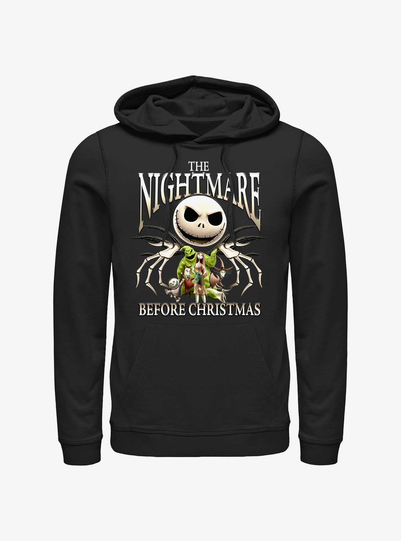 Disney The Nightmare Before Christmas Jacks A Nightmare Hoodie, BLACK, hi-res