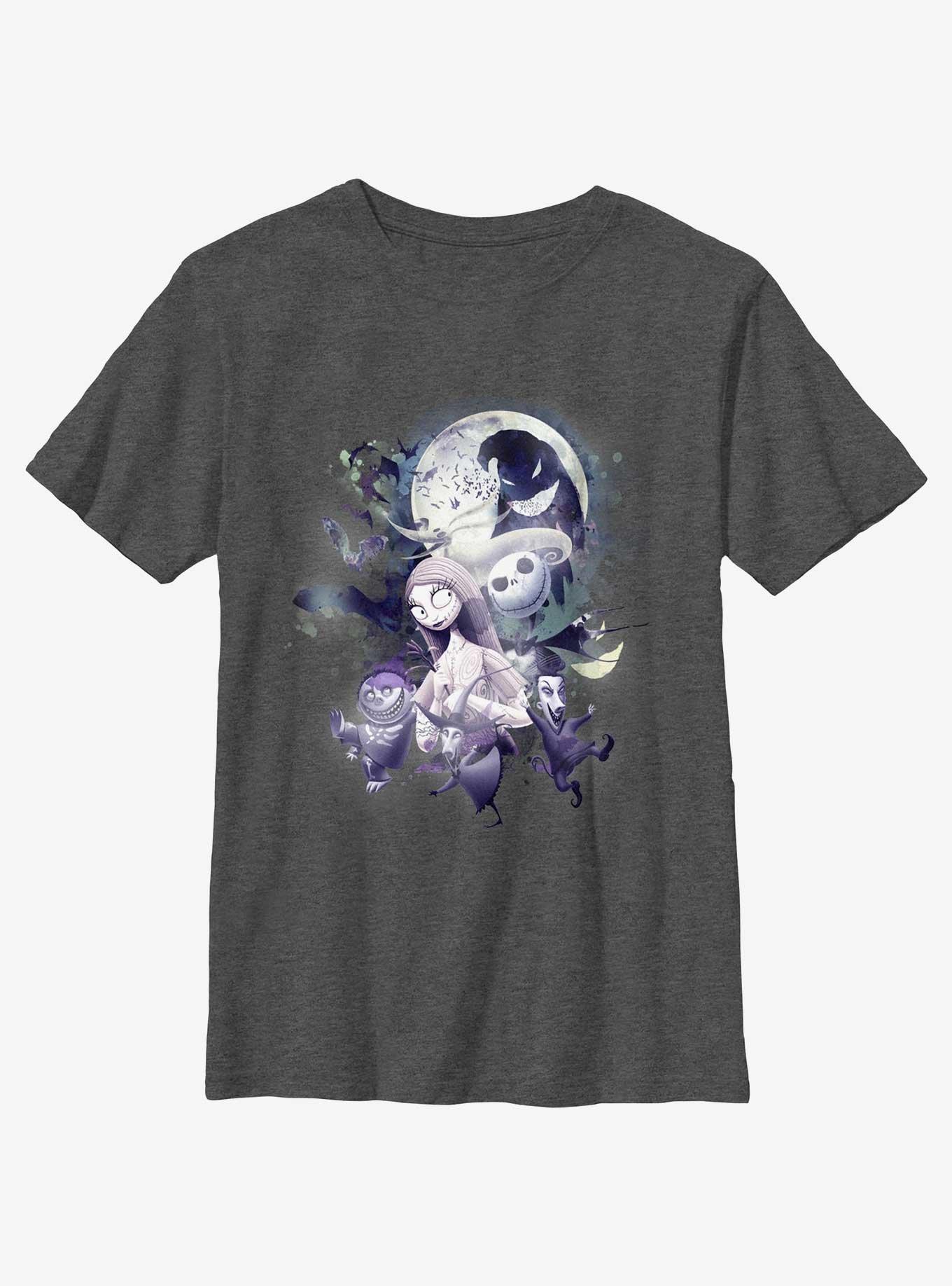 Disney The Nightmare Before Christmas Glow Night Youth T-Shirt, , hi-res