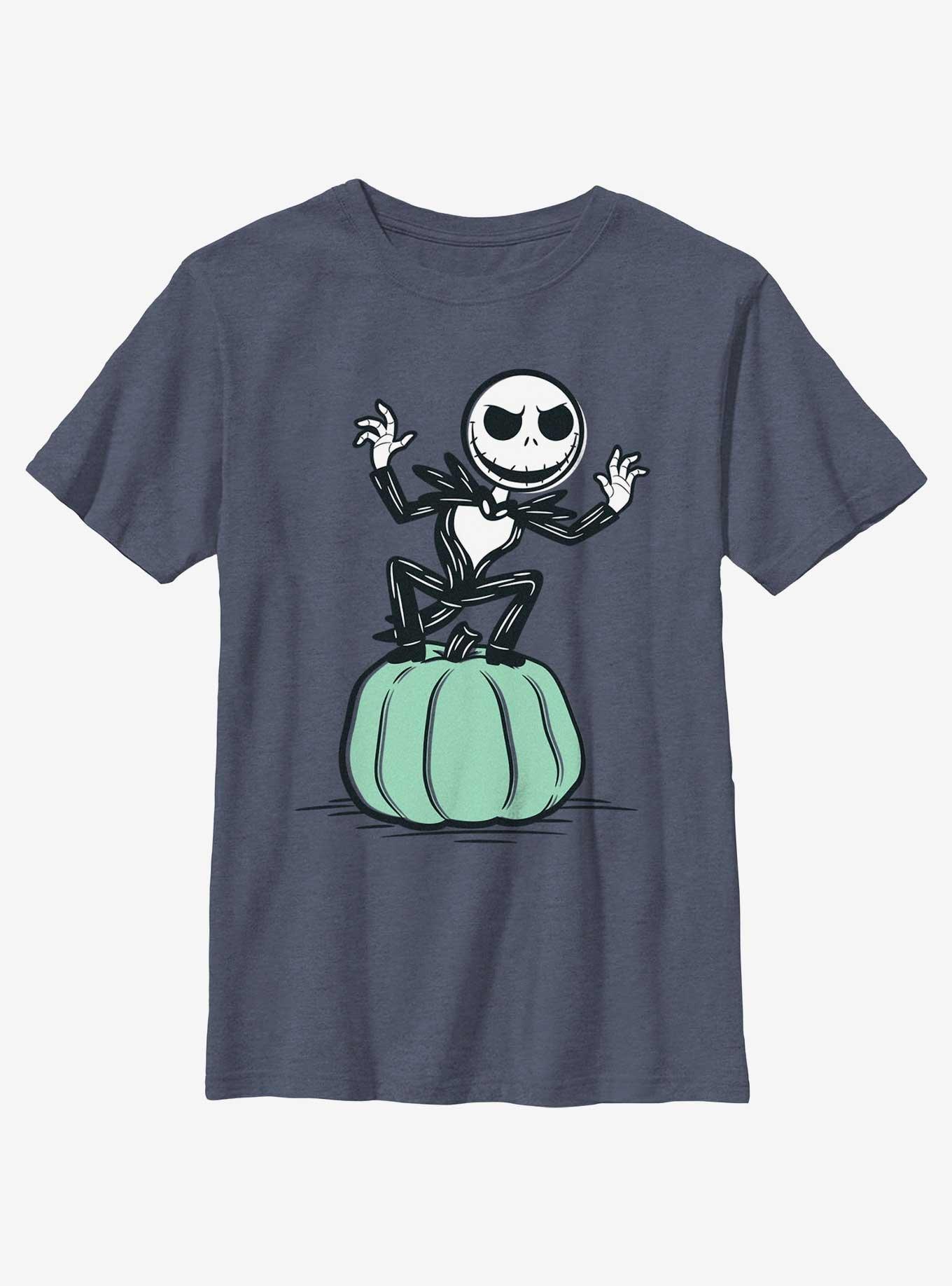 Disney The Nightmare Before Christmas Jack In Pumpkin Youth T-Shirt, , hi-res