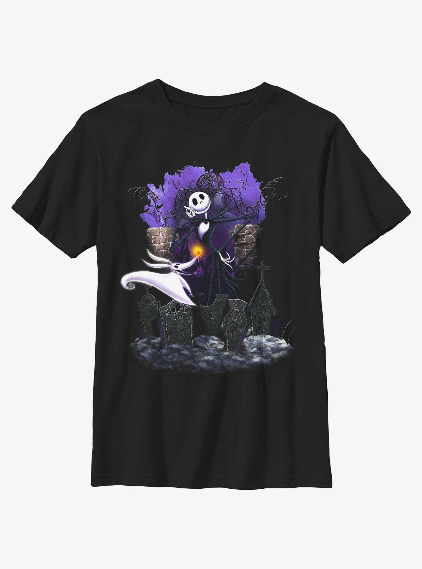 Disney The Nightmare Before Christmas Graveyard Buddies Youth T-Shirt, , hi-res