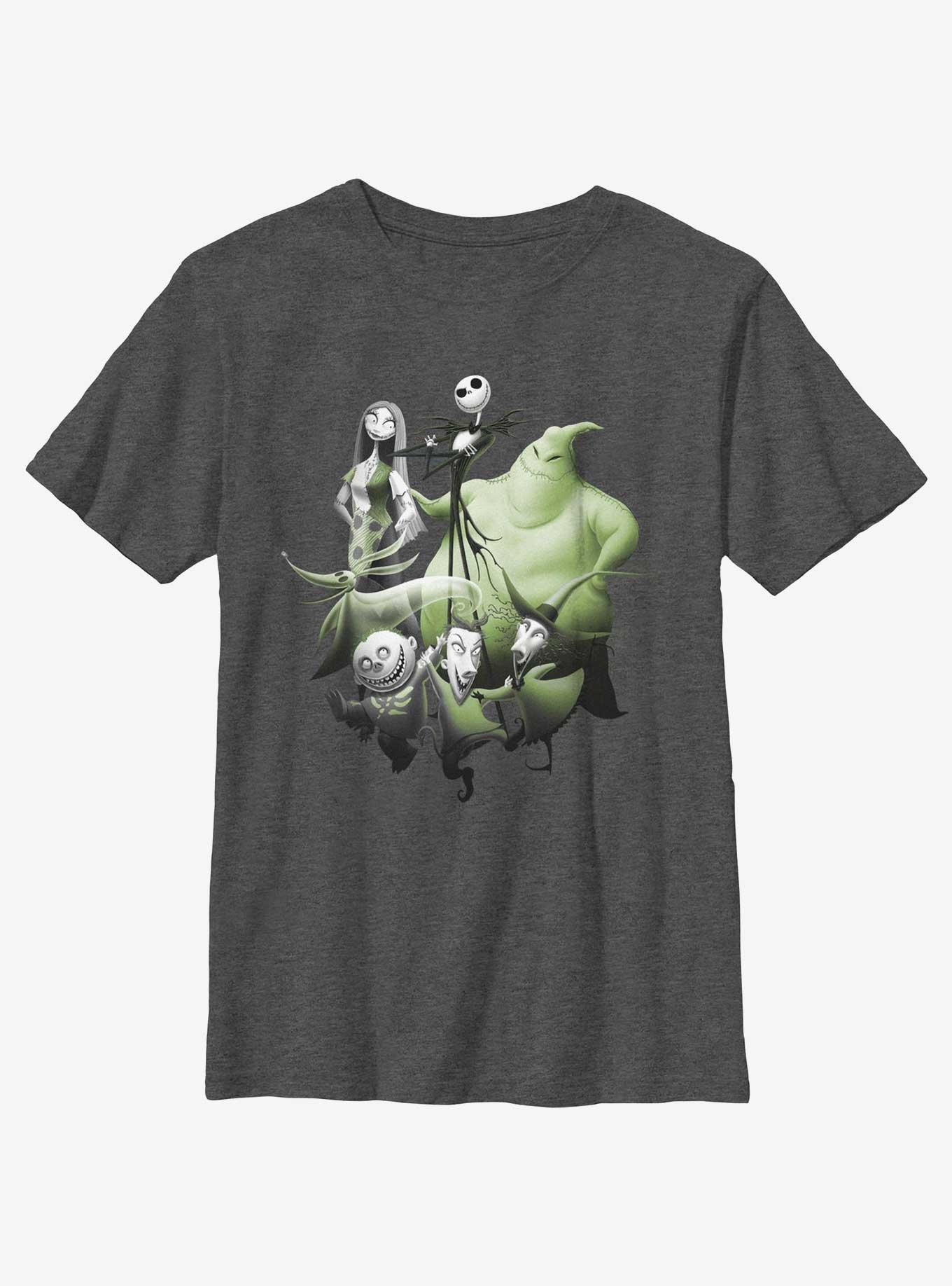 Disney The Nightmare Before Christmas Groupshot Youth T-Shirt, , hi-res