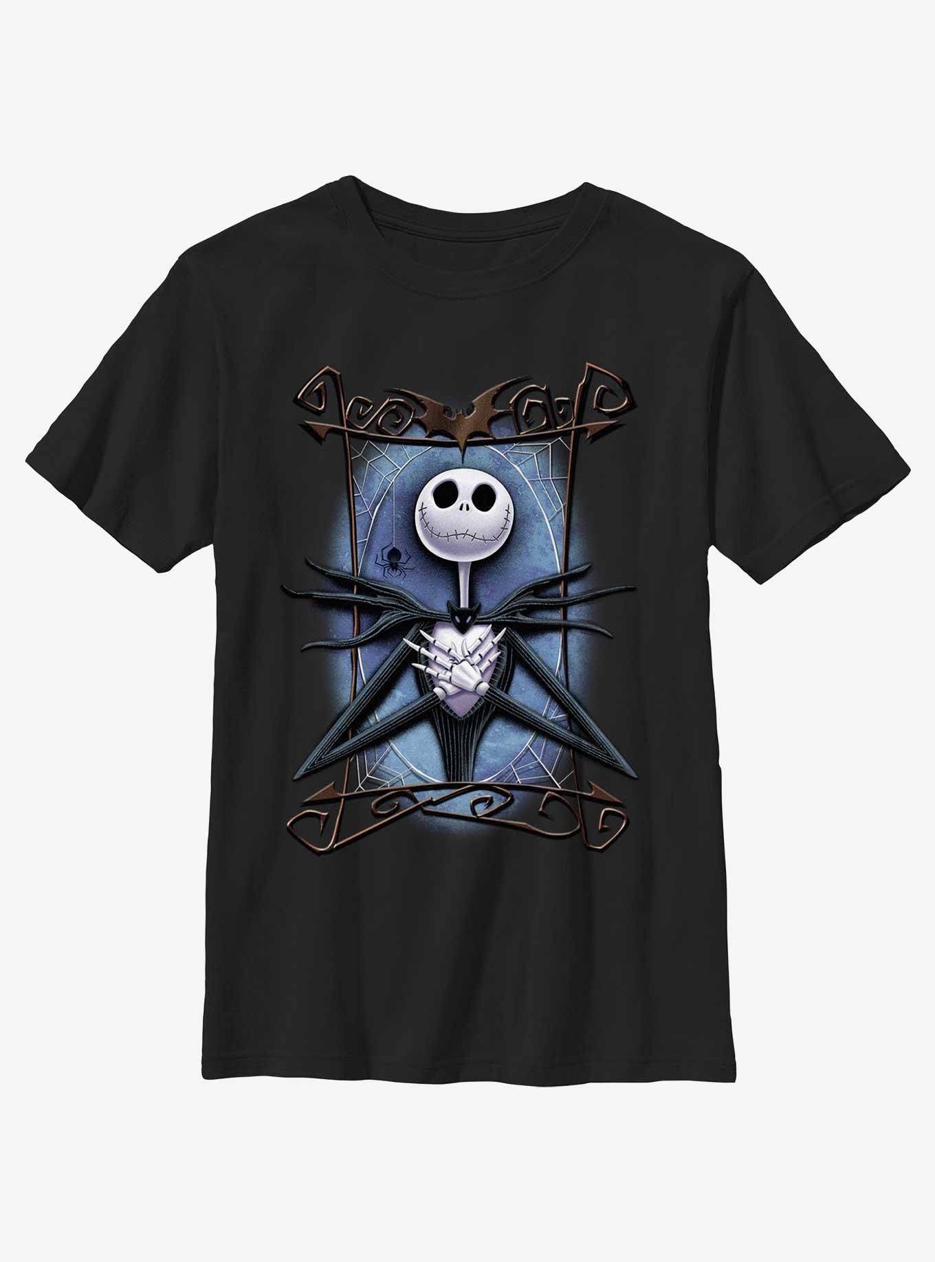 Disney The Nightmare Before Christmas Framed Jack Youth T-Shirt, , hi-res