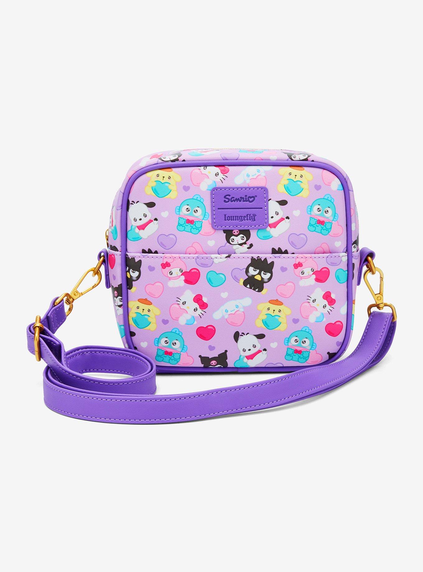 Loungefly Hello Kitty And Friends Hearts Crossbody Bag, , hi-res