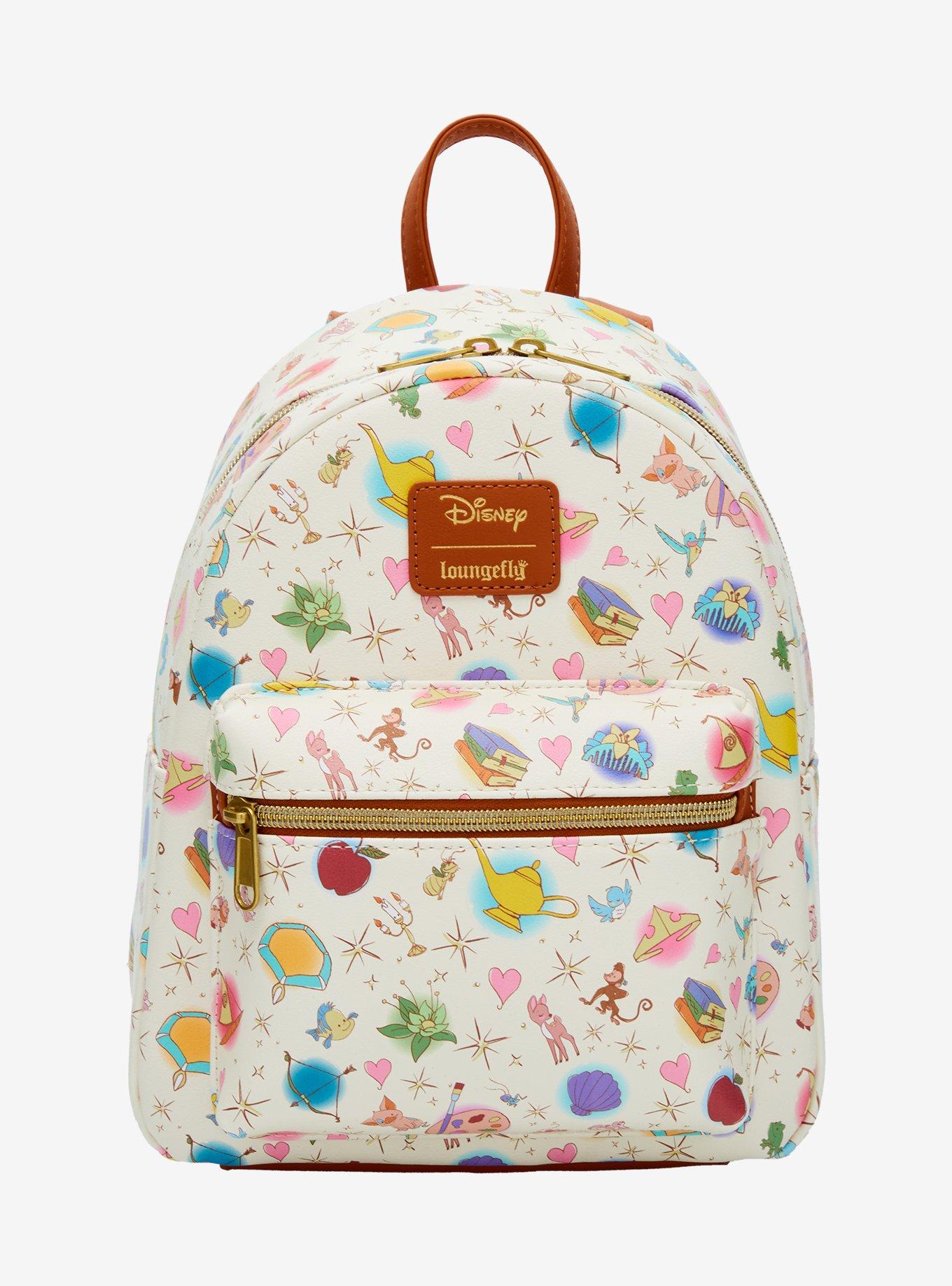 Loungefly Disney Princess Icons & Sidekicks Mini Backpack