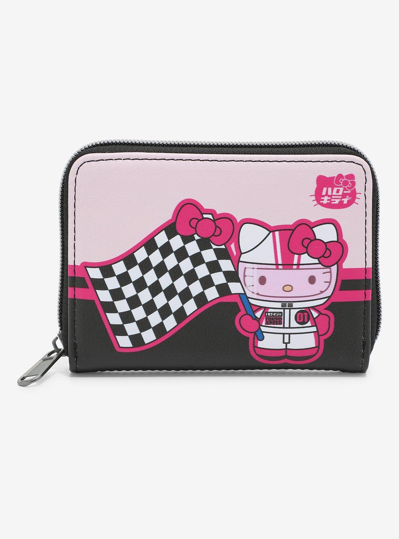 【loungefly】Hello Kitty Classic Face ウォレット Amazon.com: Loungefly Sanrio Hello Kitty Gingham Flap Wallet