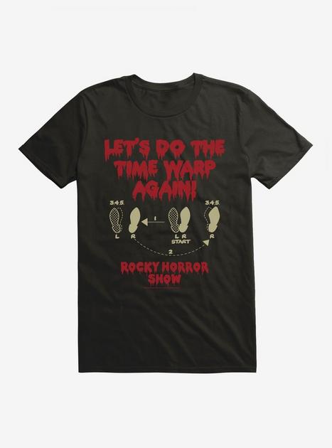 The Rocky Horror Show Do The Time Warp Again T-Shirt - BLACK | Hot Topic