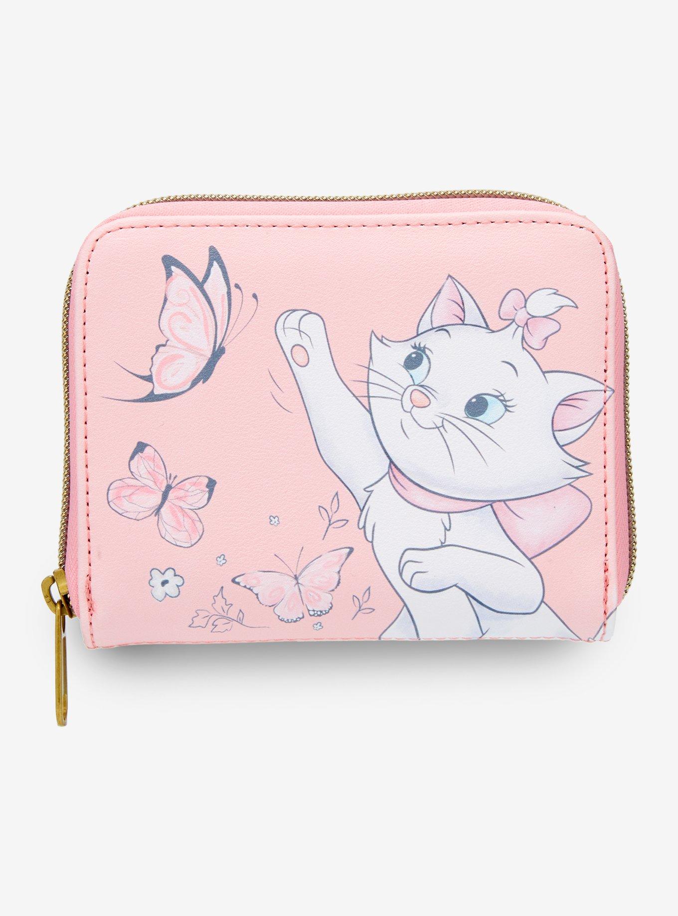 Loungefly Disney The Aristocats Marie Butterfly Mini Zipper Wallet, , hi-res