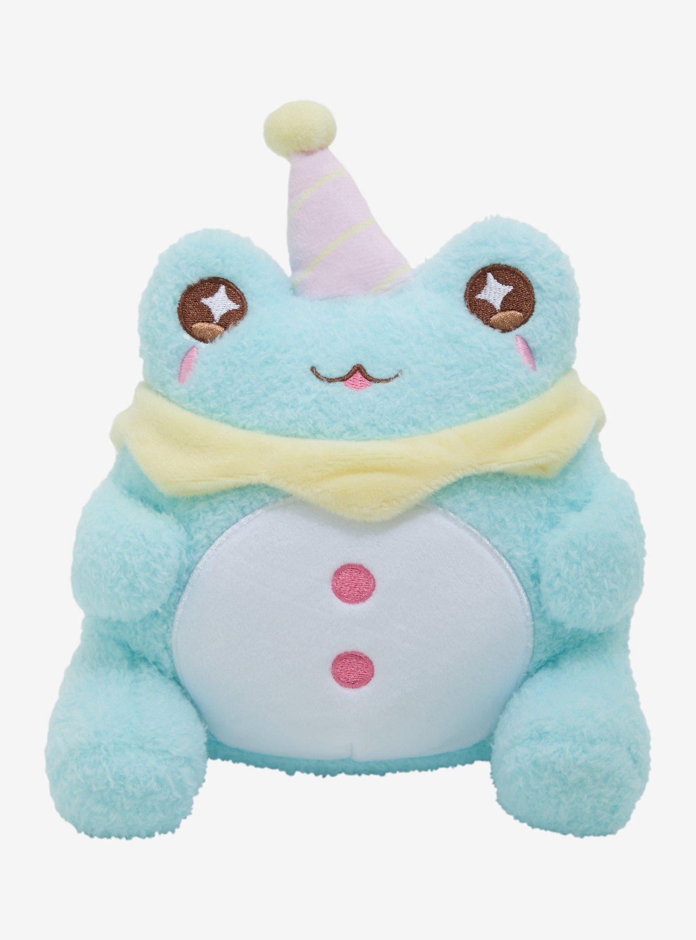 Cuddle Barn Clown Wawa the Frog 6 Inch Plush