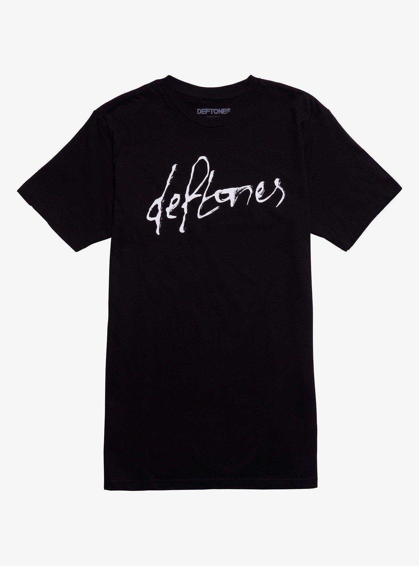 Deftones Cursive Logo T-Shirt, , hi-res