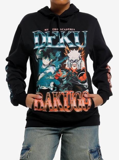 My Hero Academia Deku Bakugo Girls Hoodie Hot Topic