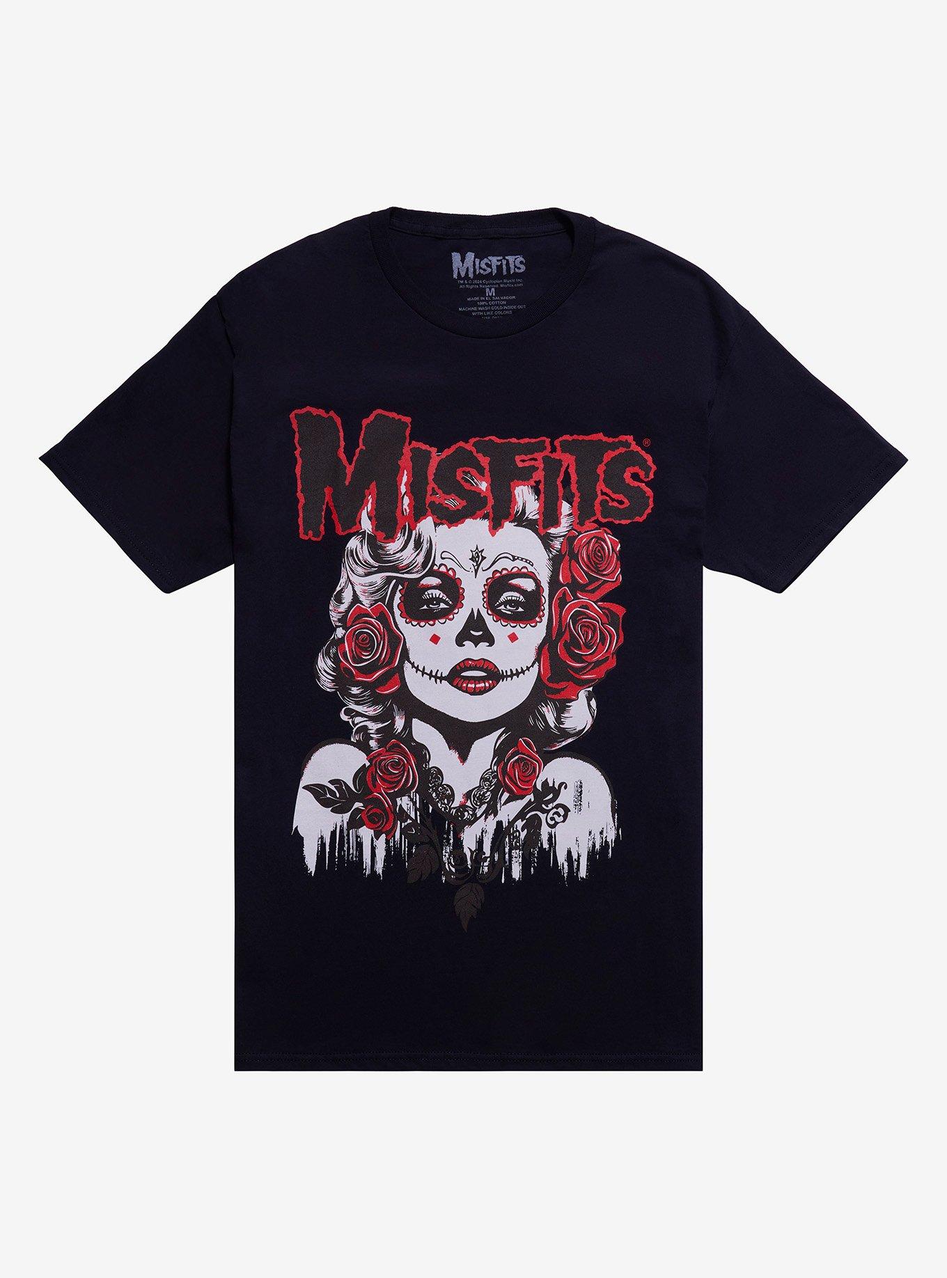 Misfits Dia De Los Muertos Movie Star T-Shirt, , hi-res