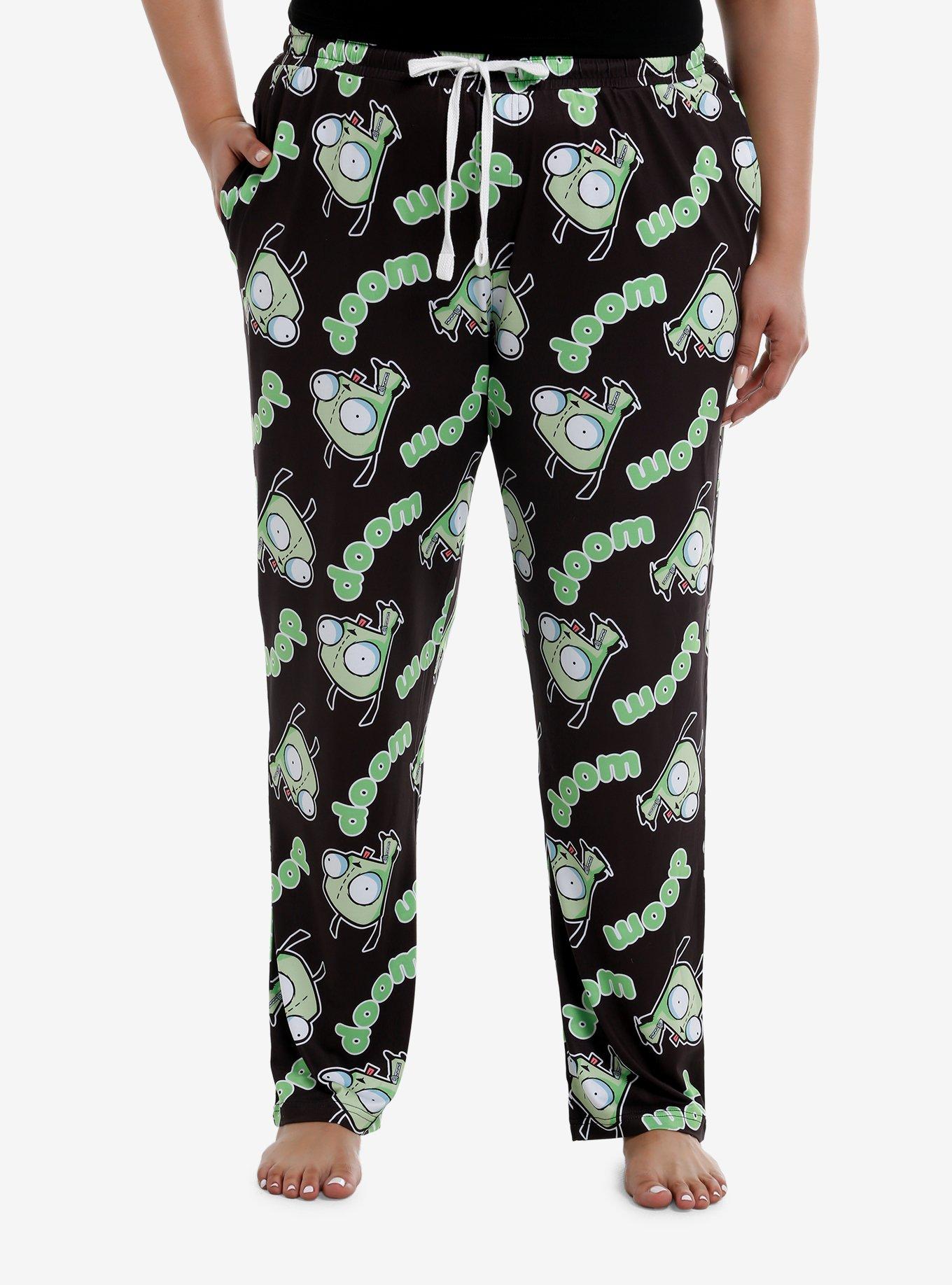 Invader Zim GIR Doom Pajama Pants Plus Size, , hi-res