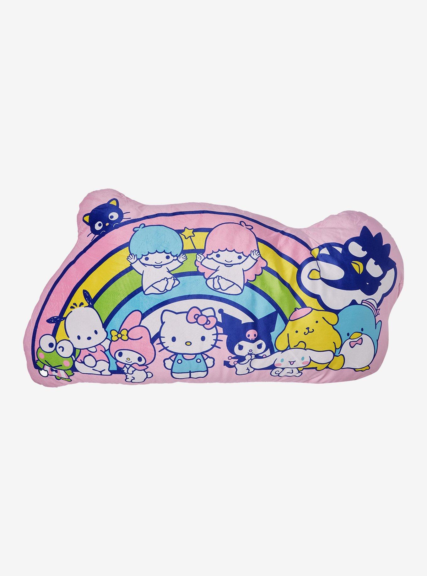 Sanrio Hello Kitty and Friends Pastel Rainbow Pillow, , hi-res