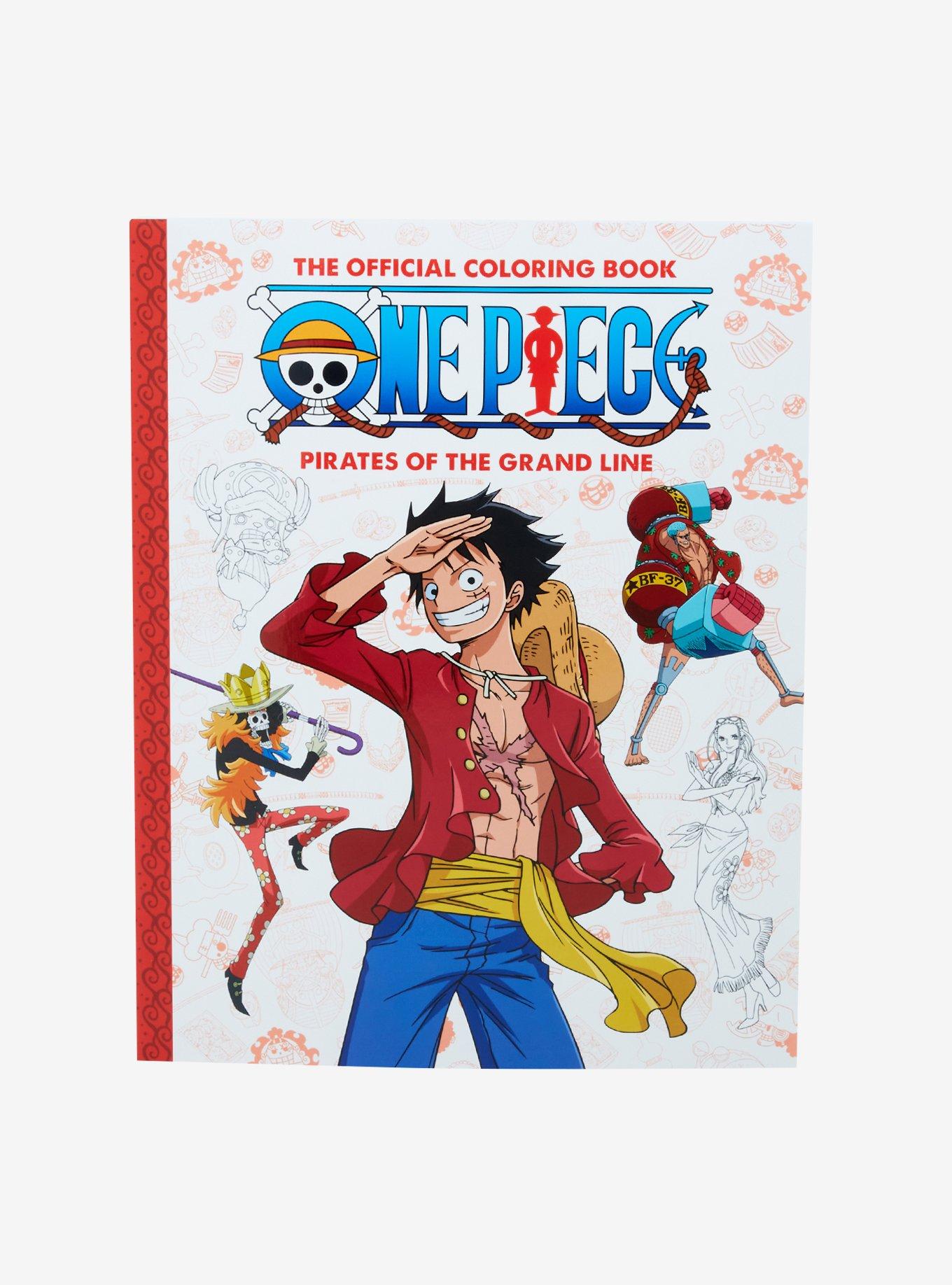 One Piece Pirates of the Grand Line Official Coloring Book, , hi-res