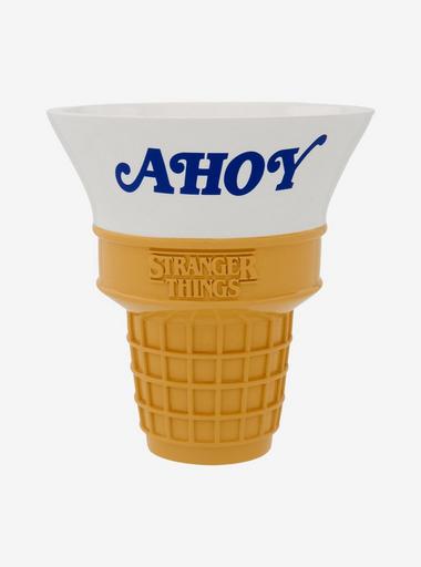 Stranger Things Scoops Ahoy Ice Cream Cone Bath Tumbler | BoxLunch
