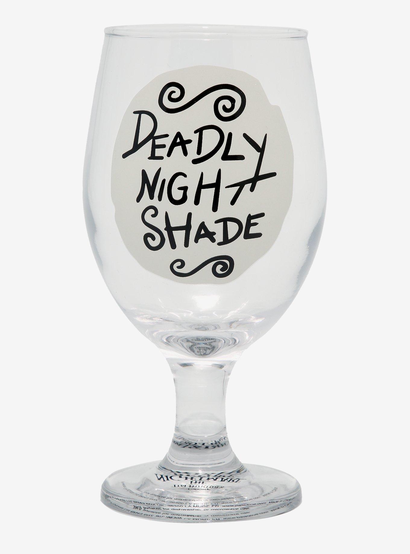 Disney The Nightmare Before Christmas Deadly Nightshade Glow-in-the-Dark Goblet, , hi-res