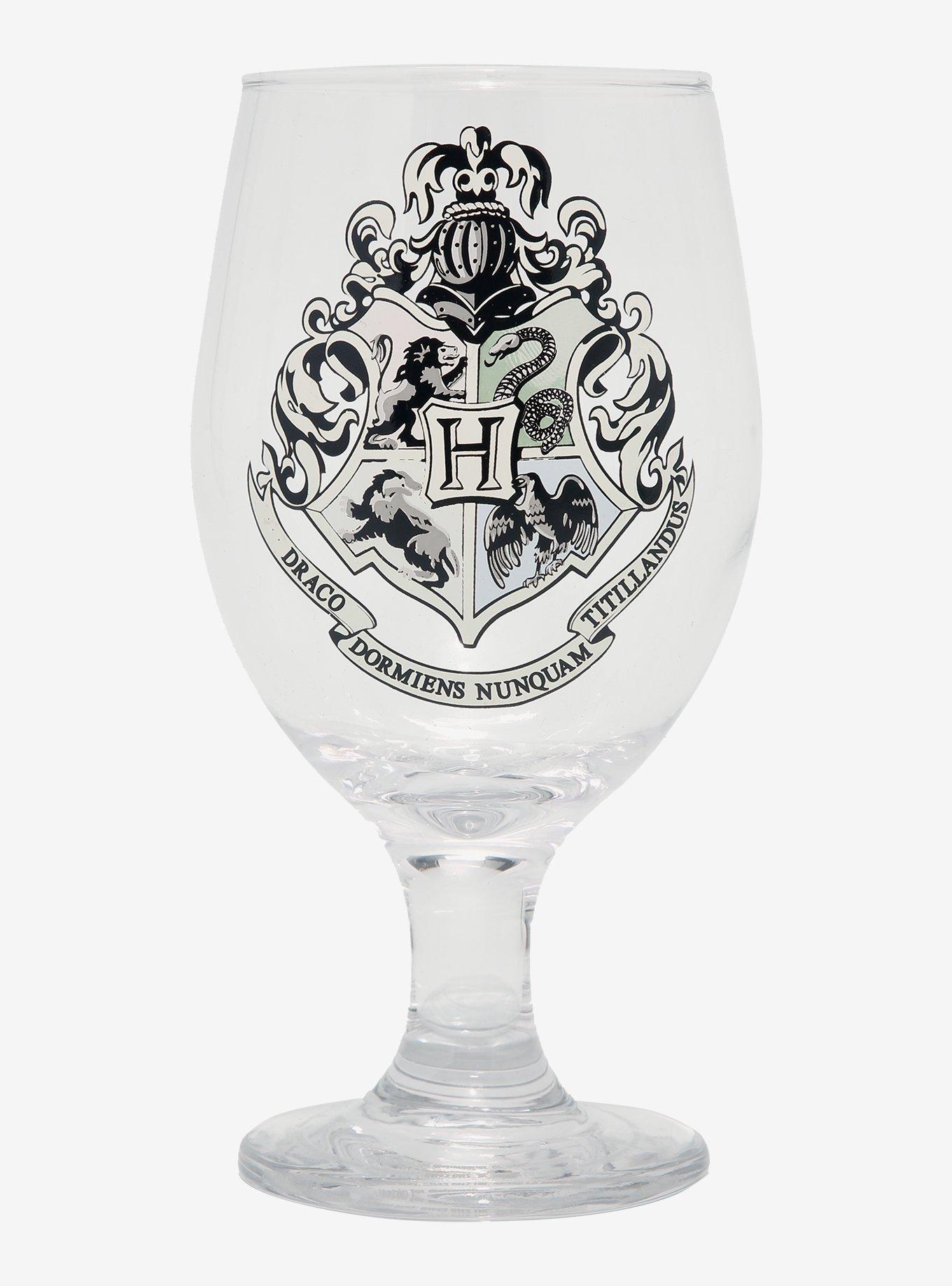 Harry Potter Hogwarts Crest Color Changing Glass, , hi-res