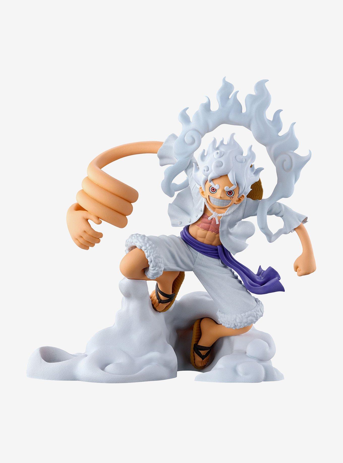 Banpresto One Piece FigLife! Vol. 1 Monkey D. Luffy (Gear 5) Figure, , hi-res