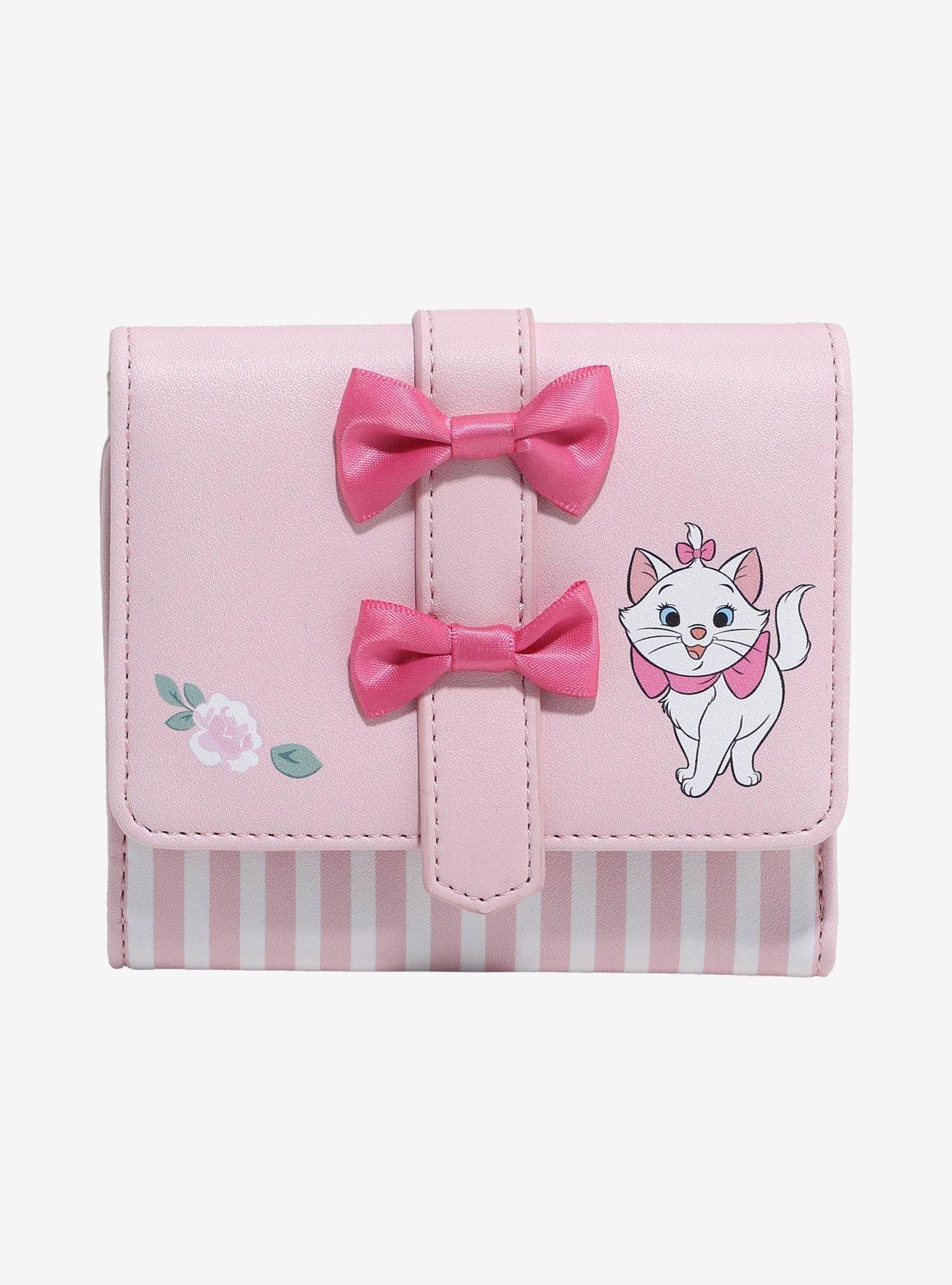 Her Universe Disney The Aristocats Marie Bows Stripe Mini Wallet, , hi-res