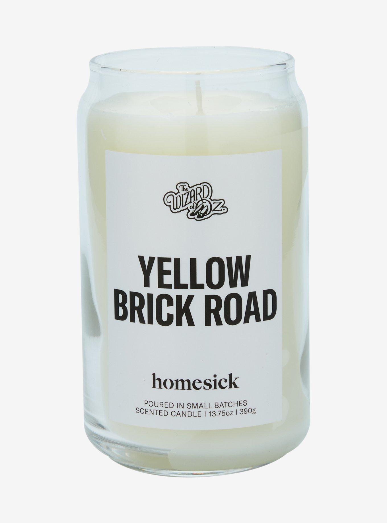 Homesick The Wizard Of Oz Yellow Brick Road Candle 