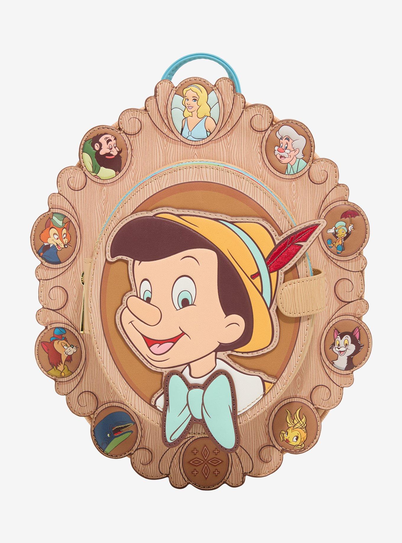 Loungefly Disney Pinocchio Cameo Mini Backpack, , hi-res