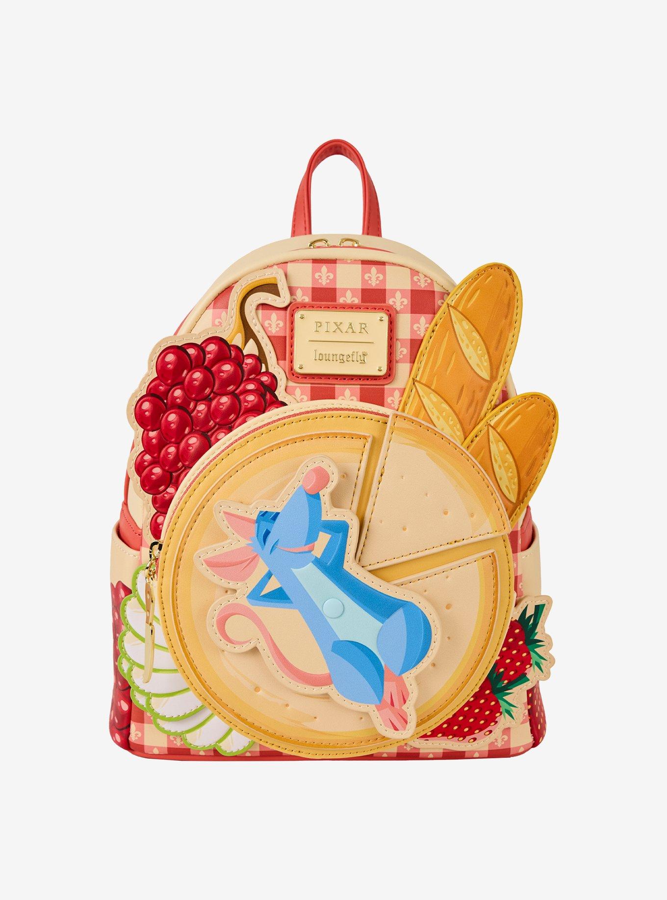 Loungefly Disney Pixar Ratatouille Remy Charcuterie Strawberry & Grape Scented Mini Backpack, , hi-res