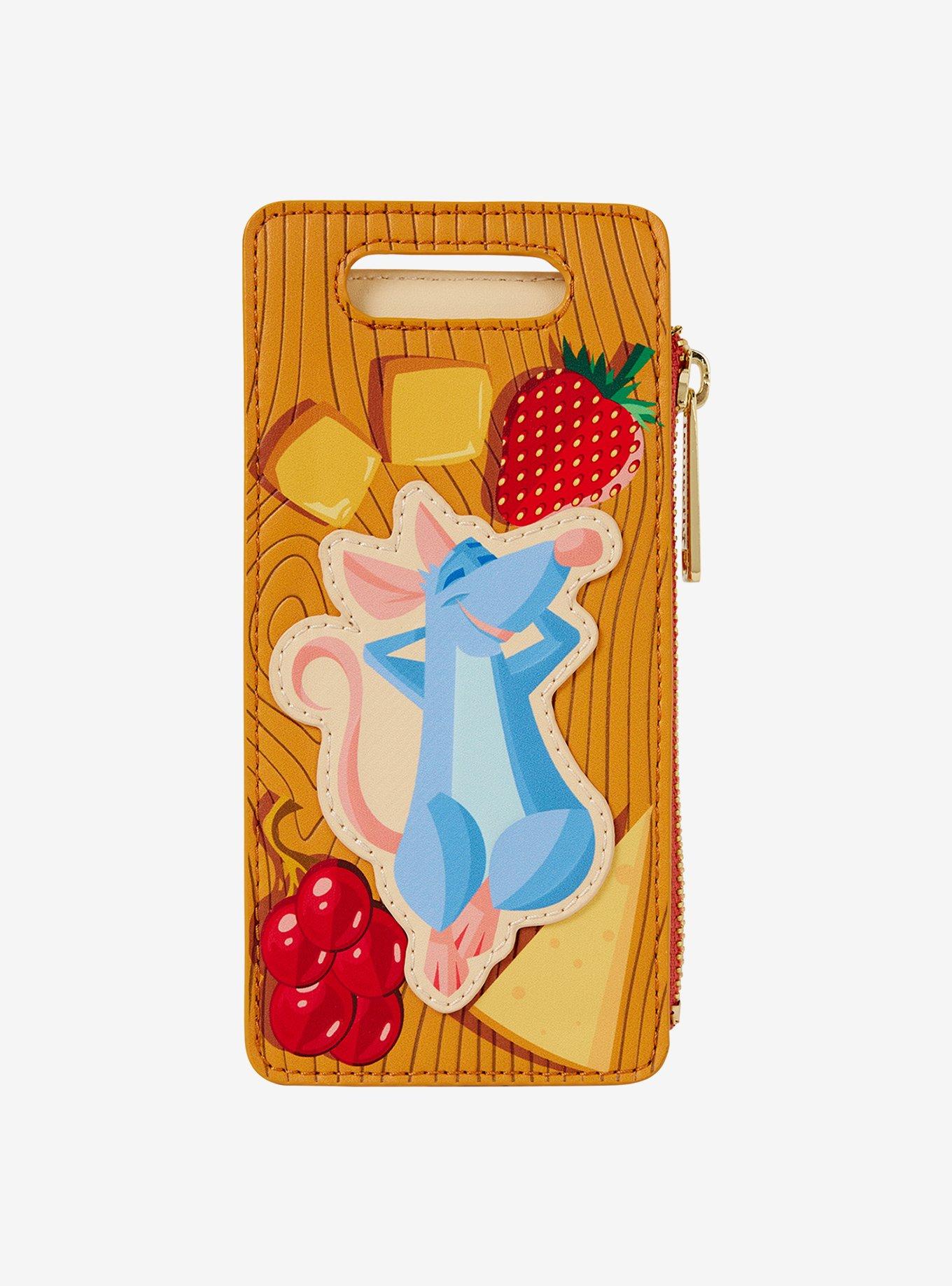 Loungefly Disney Pixar Ratatouille Remy Cheese Board Figural Cardholder, , hi-res