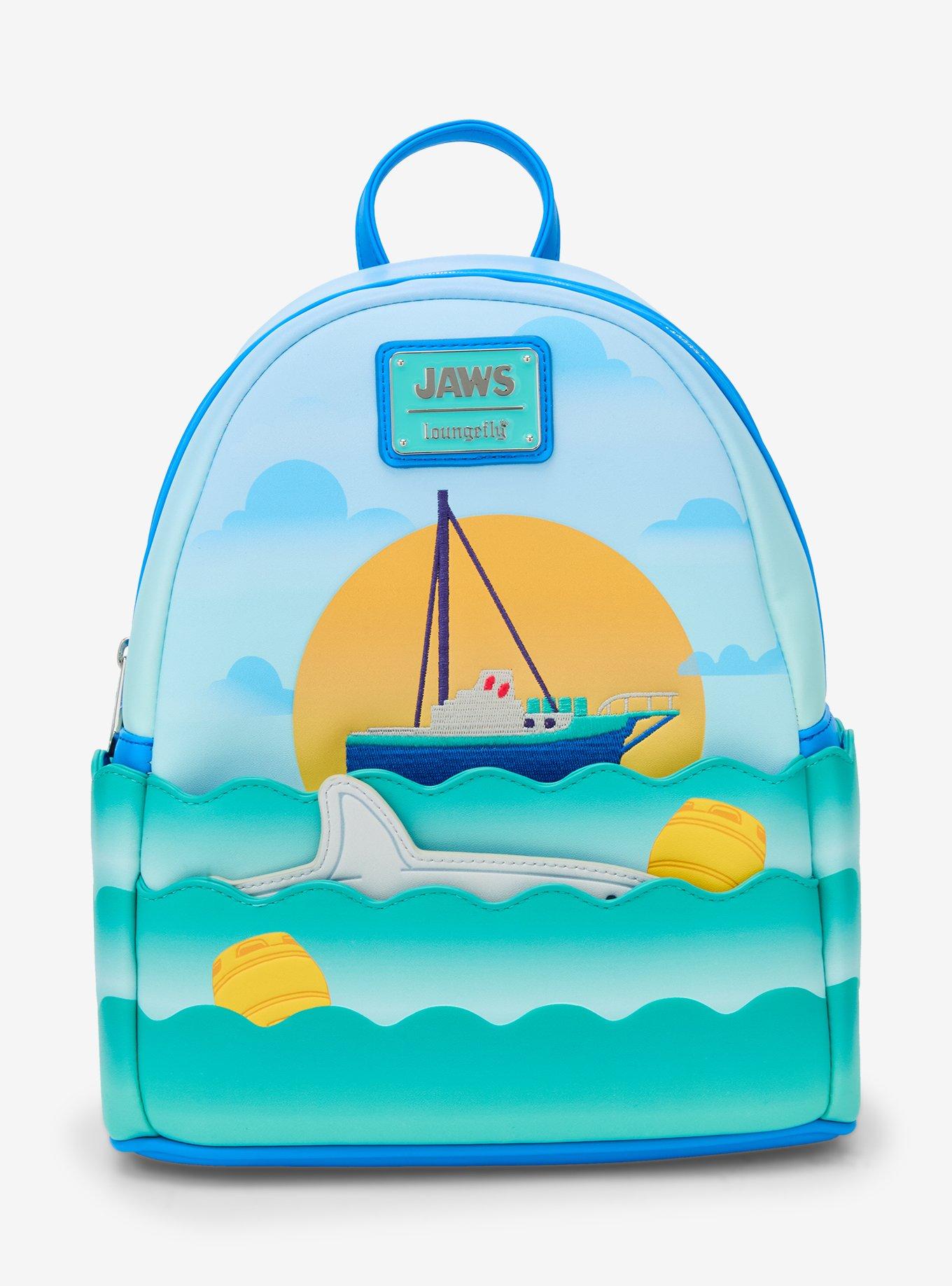 Loungefly Jaws Moving Shark Mini Backpack, , hi-res