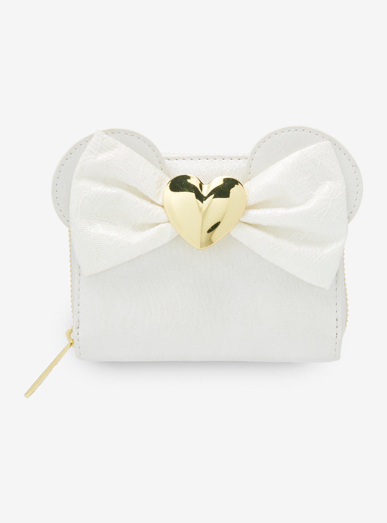 Loungefly Disney Minnie Mouse Wedding Mini Wallet, , hi-res