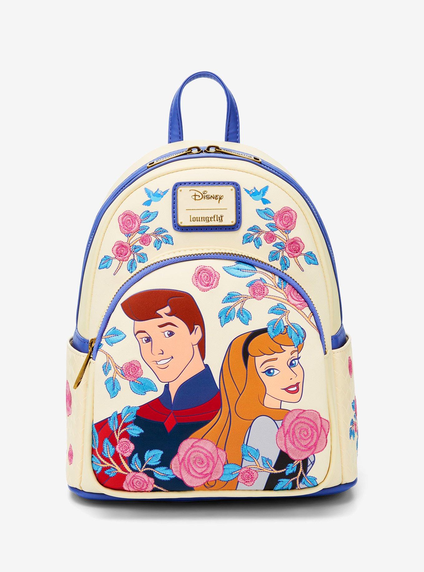 Loungefly Disney Sleeping Beauty Aurora & Philip Roses Mini Backpack, , hi-res