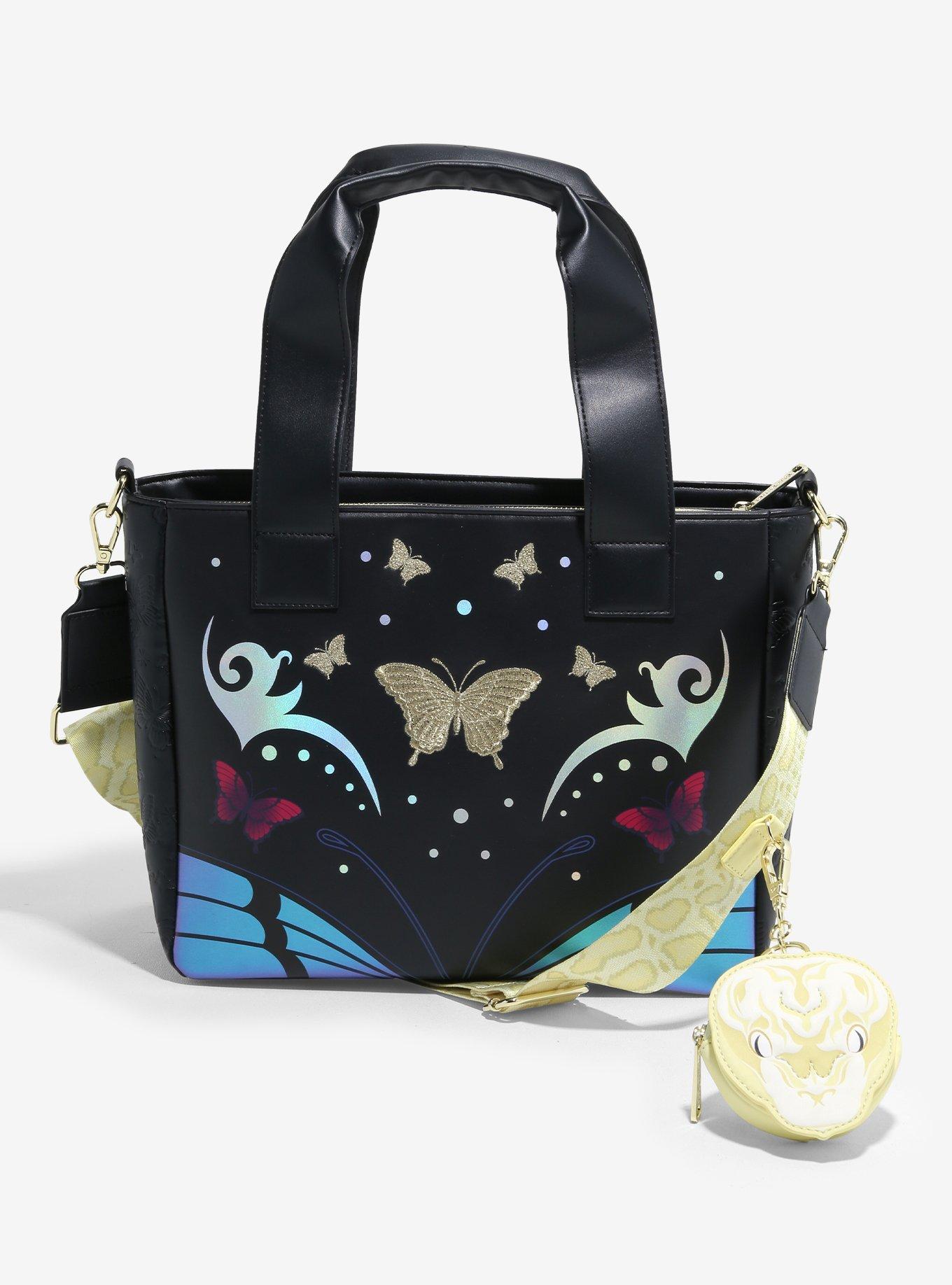 Loungefly Britney Spears Snake Butterfly Tote Bag With Coin Purse, , hi-res