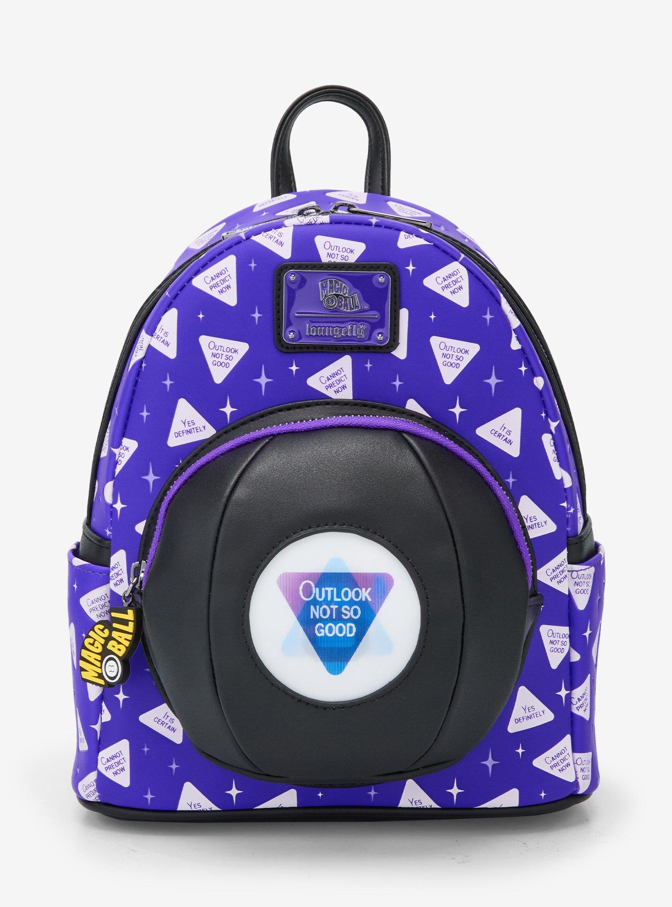 Loungefly Magic 8 Ball Lenticular Glow-In-The-Dark Mini Backpack, , hi-res