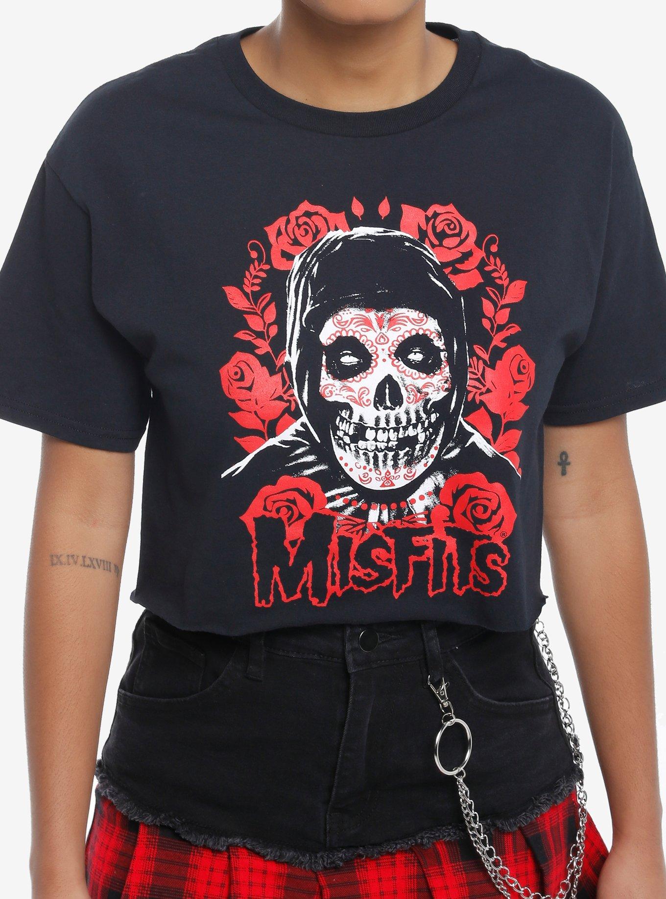Misfits Día De Los Muertos Crimson Ghost Girls Baby T-Shirt, , hi-res