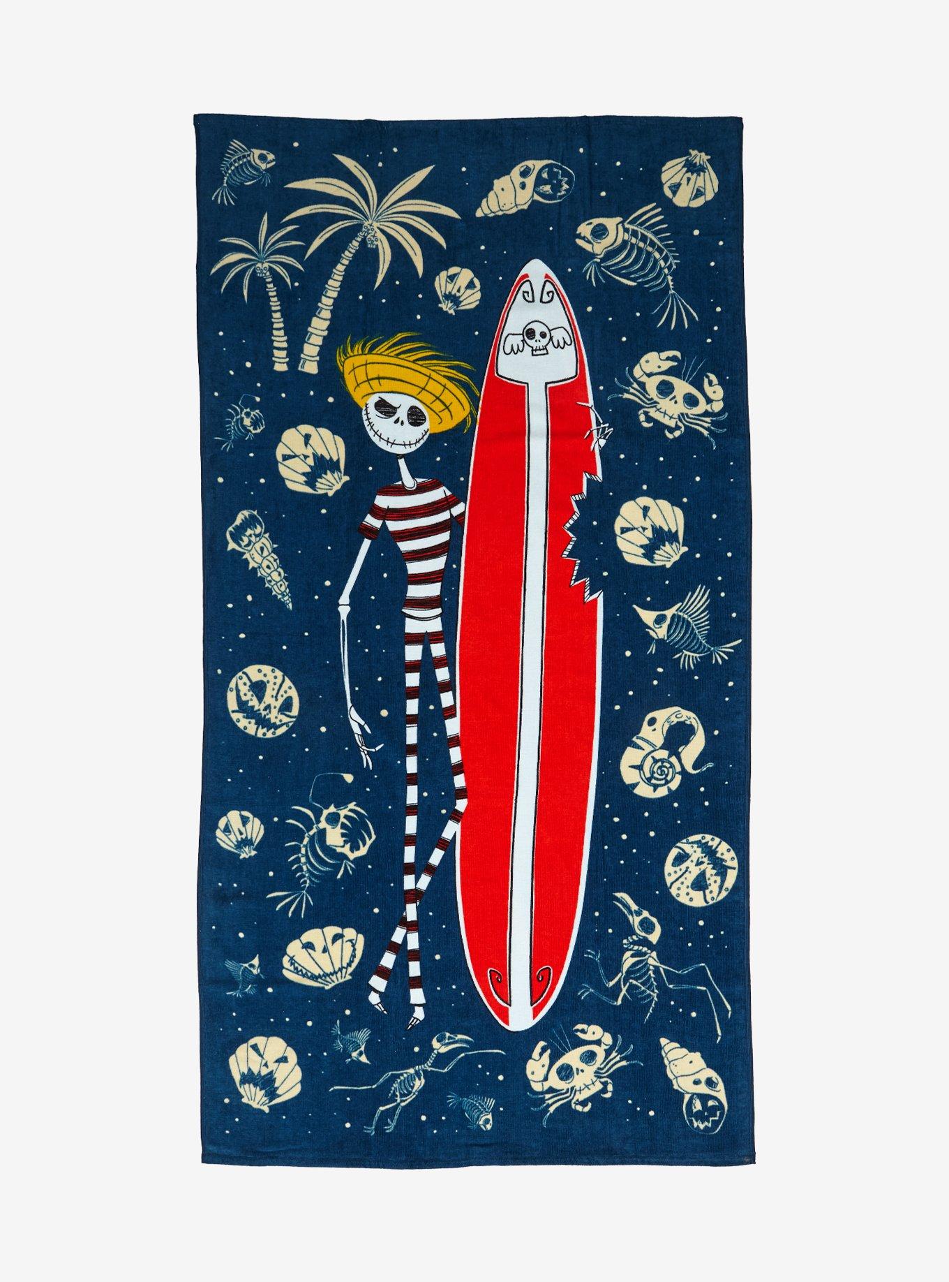 Disney The Nightmare Before Christmas Jack Skellington Beach Towel — BoxLunch Exclusive