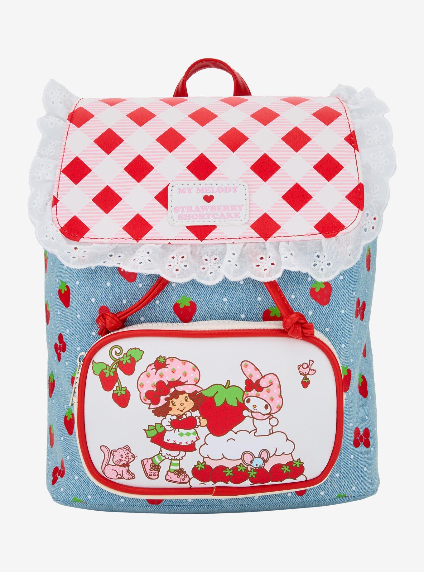 Strawberry Shortcake X My Melody Mini Slouch Backpack, , hi-res