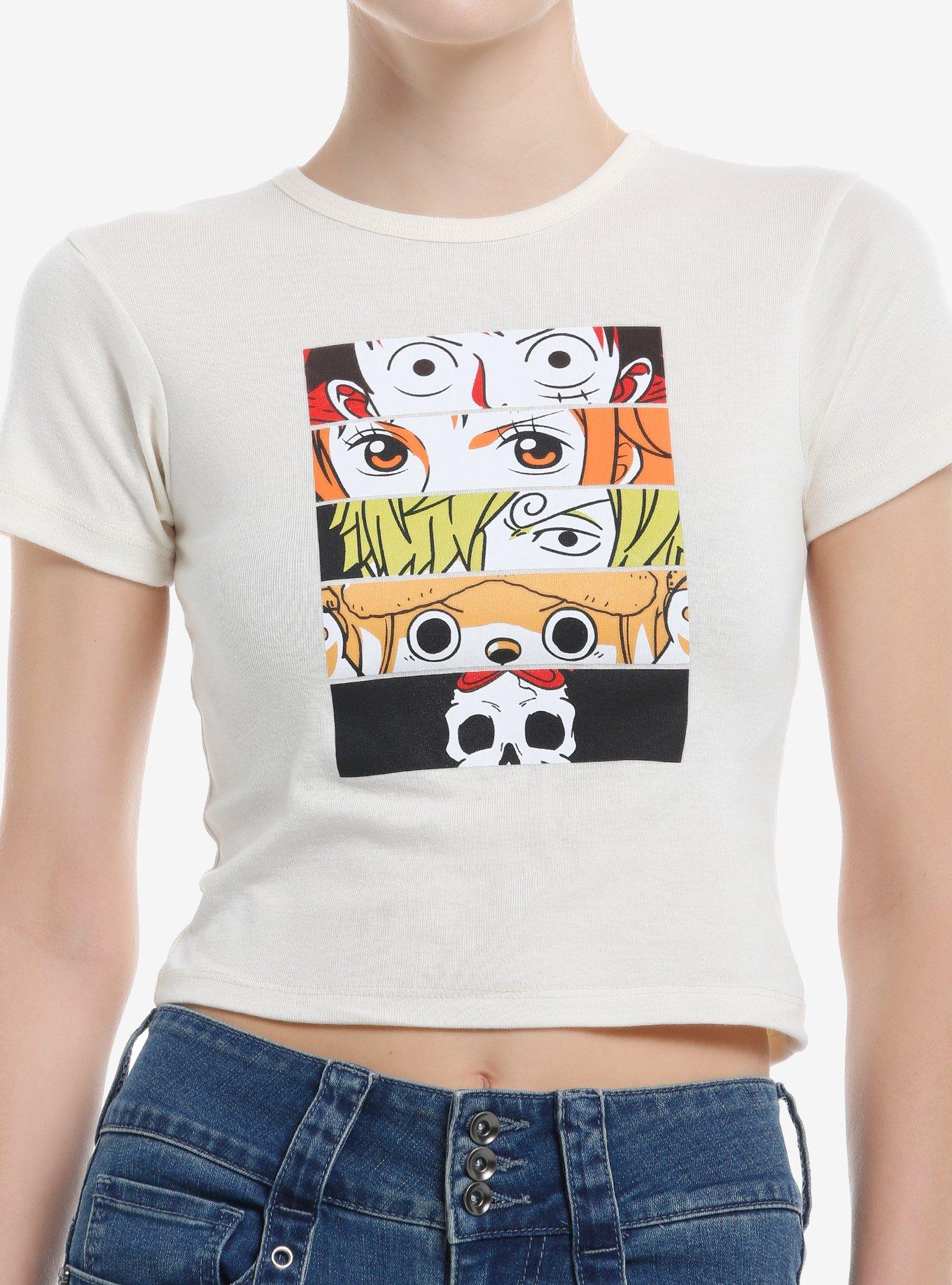 One Piece Eye Panels Girls Baby T-Shirt, , hi-res