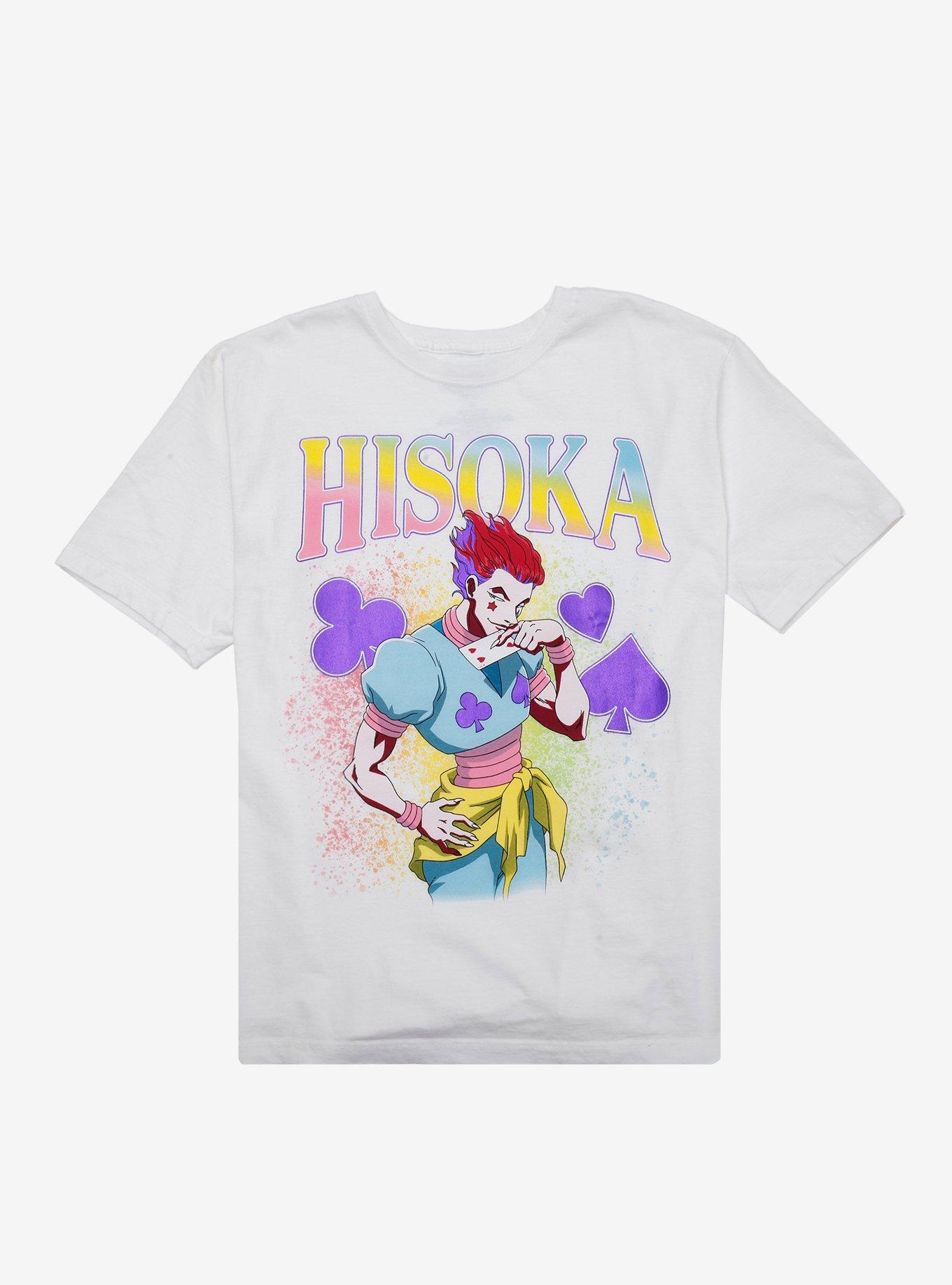 Hunter X Hunter Hisoka Colorful Boyfriend Fit Girls T-Shirt, , hi-res