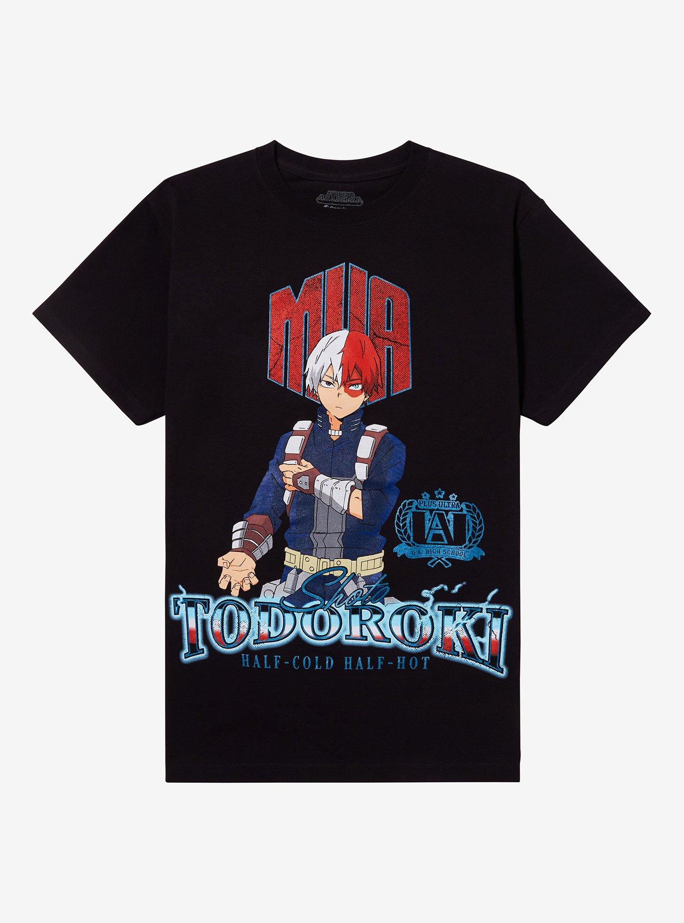 My Hero Academia Todoroki Name Portrait Boyfriend Fit Girls T-Shirt, , hi-res