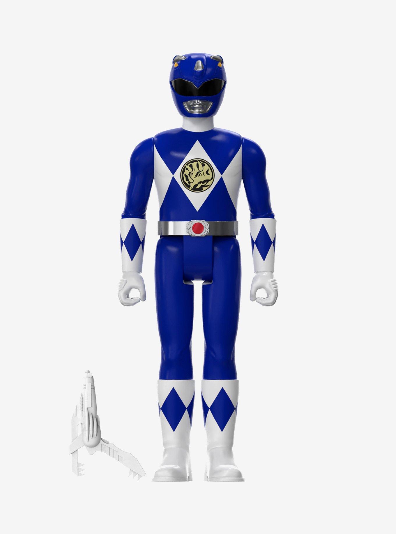 Super7 Mighty Morphin' Power Rangers ReAction Blue Ranger SDCC 2023 Exclusive Figure, , hi-res