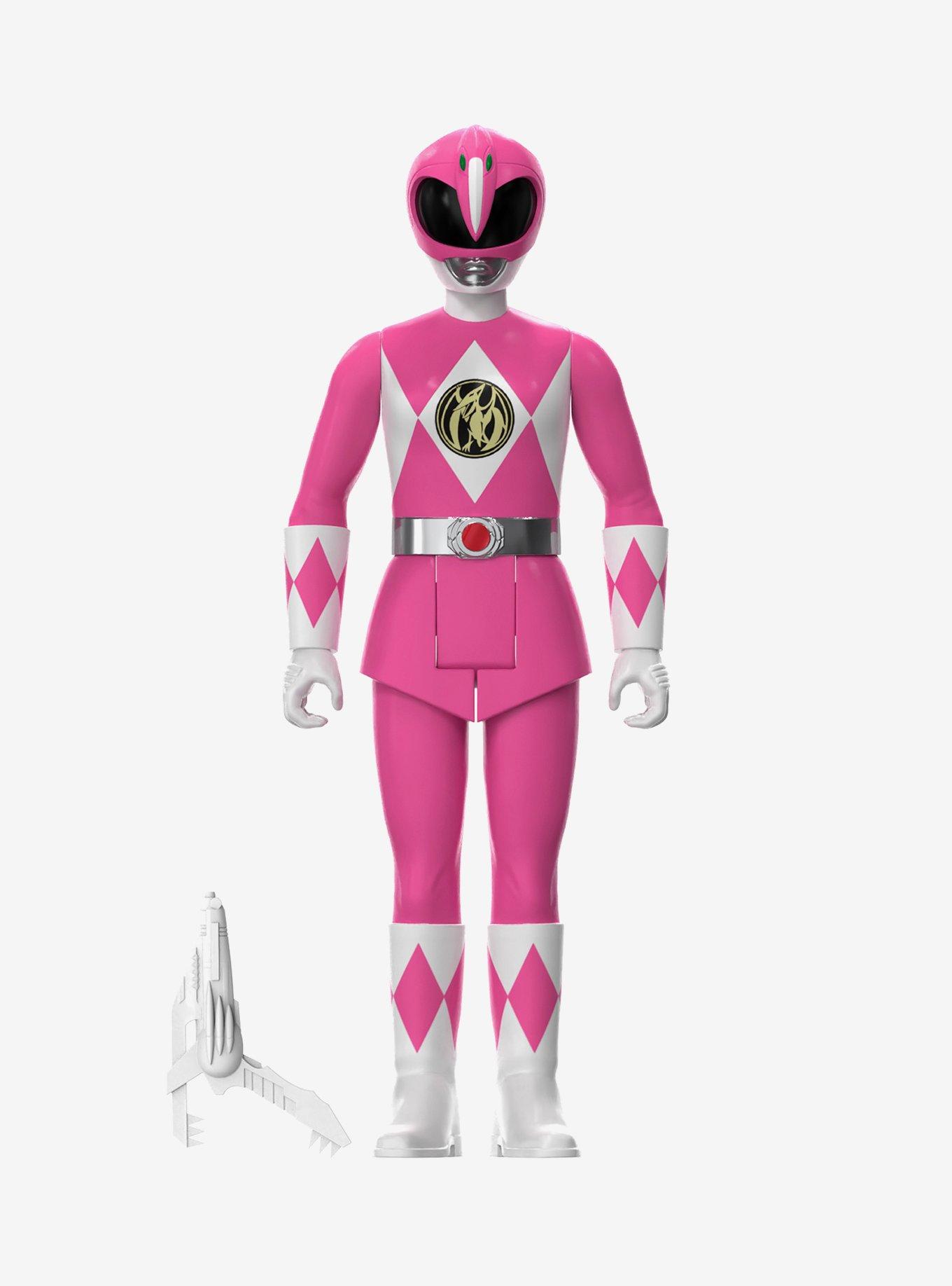 Super7 Mighty Morphin' Power Rangers ReAction Pink Ranger SDCC 2023 Exclusive Figure, , hi-res